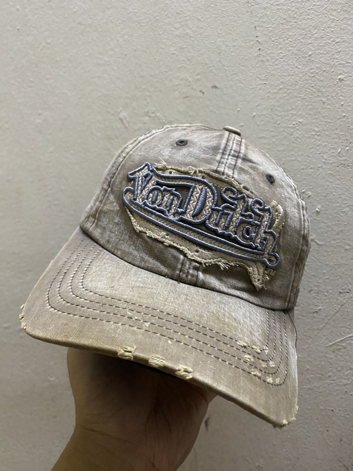 Vintage Vintage Von Dutch Eric Bostrom Hats Distressed Design Size ONE SIZE - 1 Thumbnail