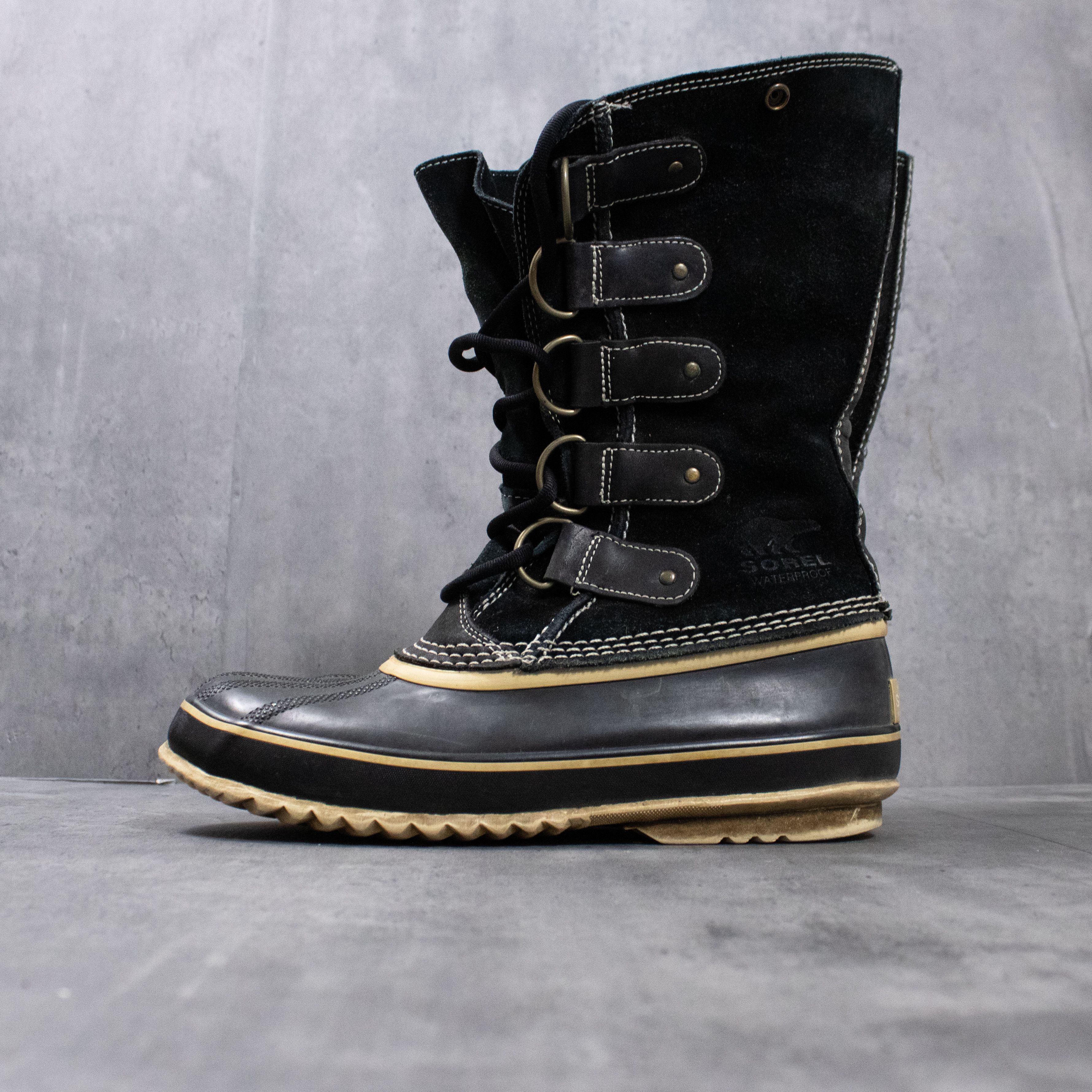 SOREL Sorel Black Duck Black Winter Boot's Size US 9 / EU 42 - 3 Thumbnail