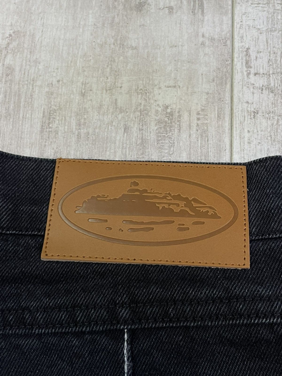 Corteiz Corteiz C-Star Denim Black Shorts Size US 33 - 8 Thumbnail
