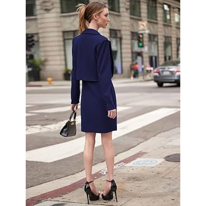 & Other Stories EXLURA Women's Professional Business Lightweight Blazer Dres Size L / US 10 / IT 46 - 4 Thumbnail