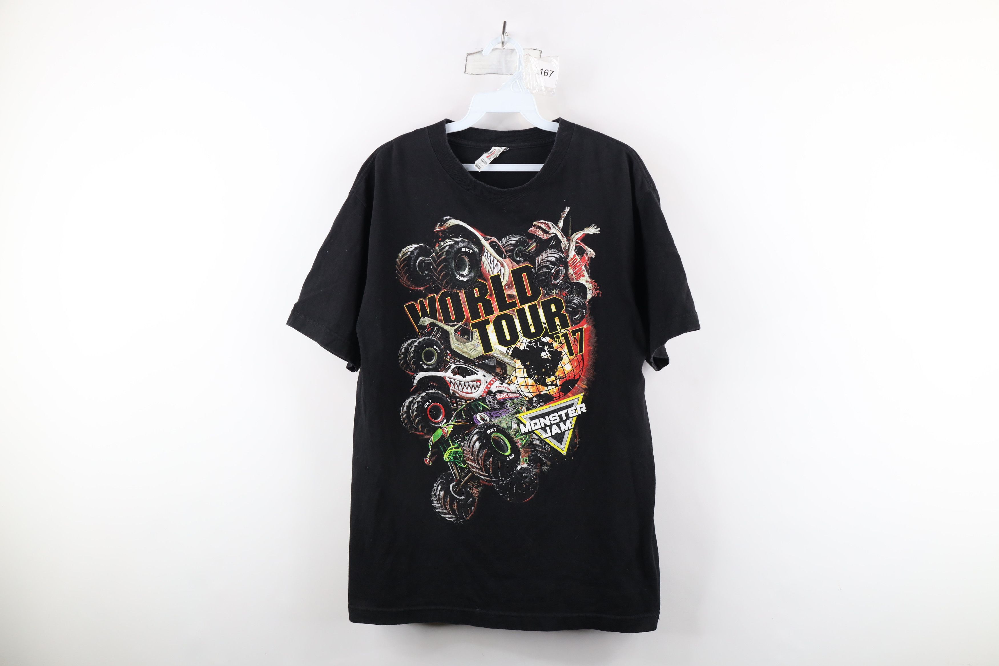 Vintage Vintage Y2K 2017 Monster Jam Digger Monster Truck T-Shirt Size US M / EU 48-50 / 2 - 1 Thumbnail