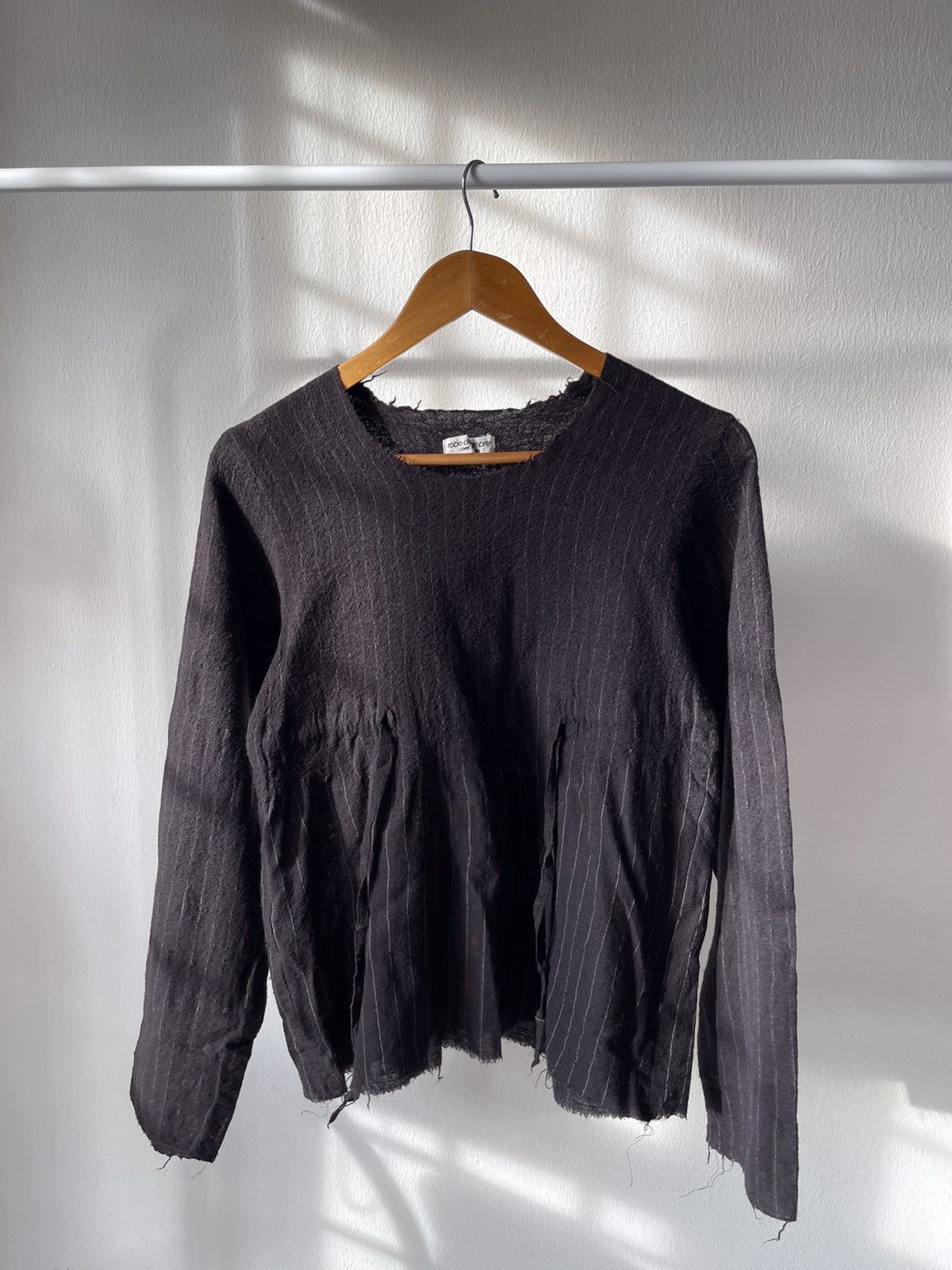 Comme des Garcons 1994 Comme Des Garçons Wool Long Sleeve A1 Size US S / EU 44-46 / 1 - 3 Thumbnail