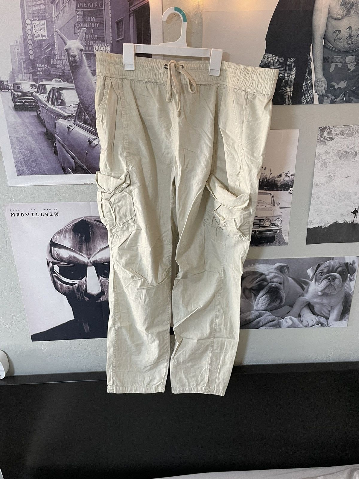 Image of John Elliott John Elliot Beach Pants in Beige, Men's (Size 36)