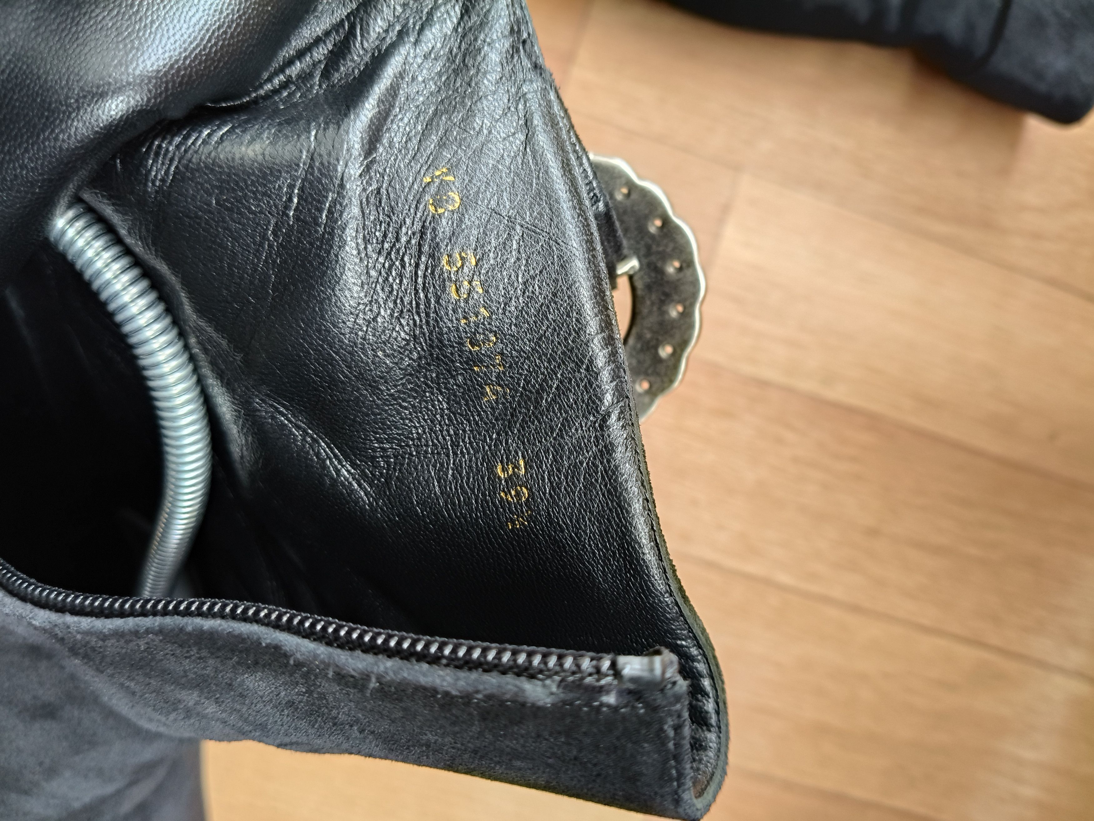 Yves Saint Laurent Saint Laurent detail buckle boot Size US 9.5 / IT 39.5 - 11 Thumbnail