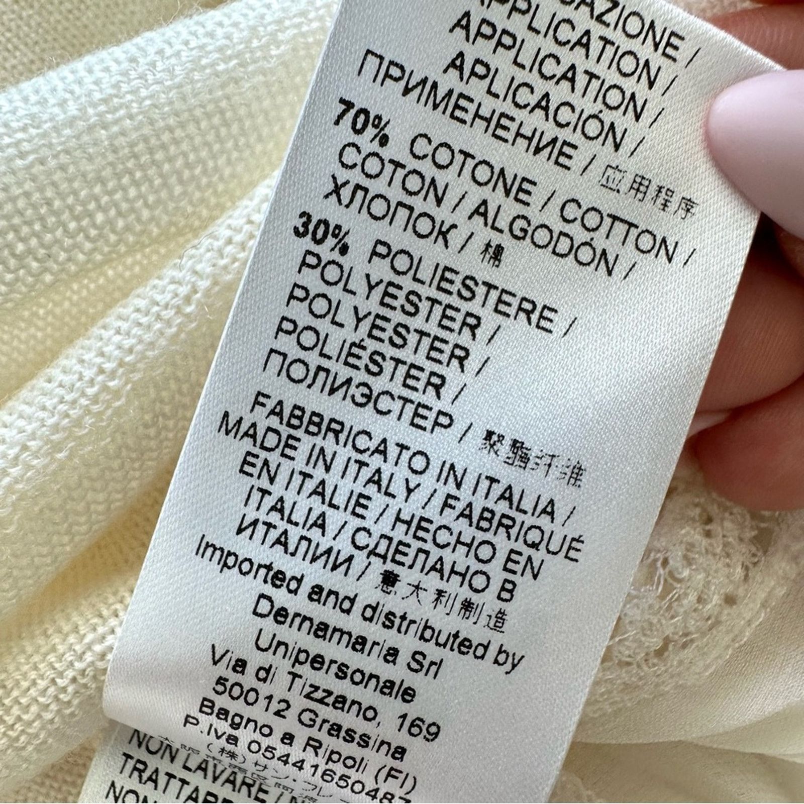 Ermanno Scervino Ermanno Scervino sweater retail size 40IT or 4 US Authentic Size S / US 4 / IT 40 - 7 Thumbnail