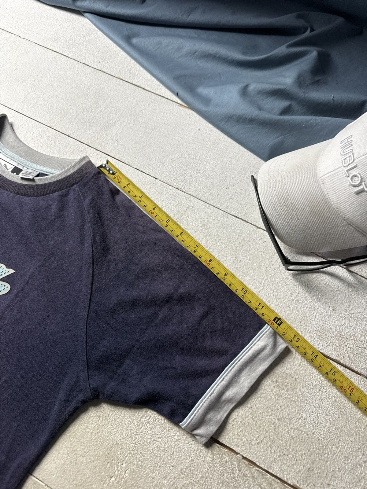 Puma Faded Puma Big Logo 2000s Sportstyle 48 Retro Tee Shirt Size US S / EU 44-46 / 1 - 11 Thumbnail