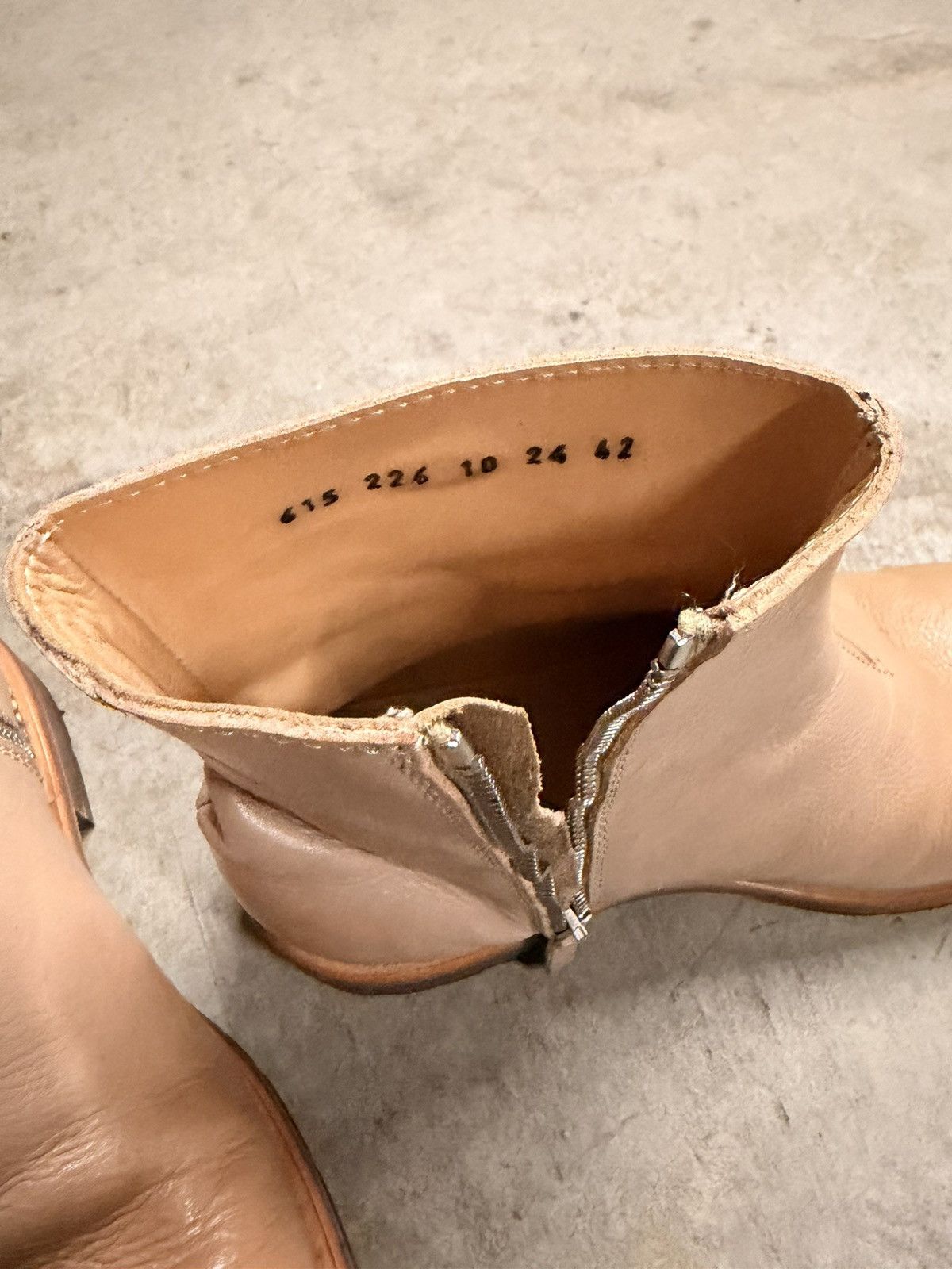 Our Legacy Our Legacy Beige Engine Boot Size US 9 / EU 42 - 3 Thumbnail