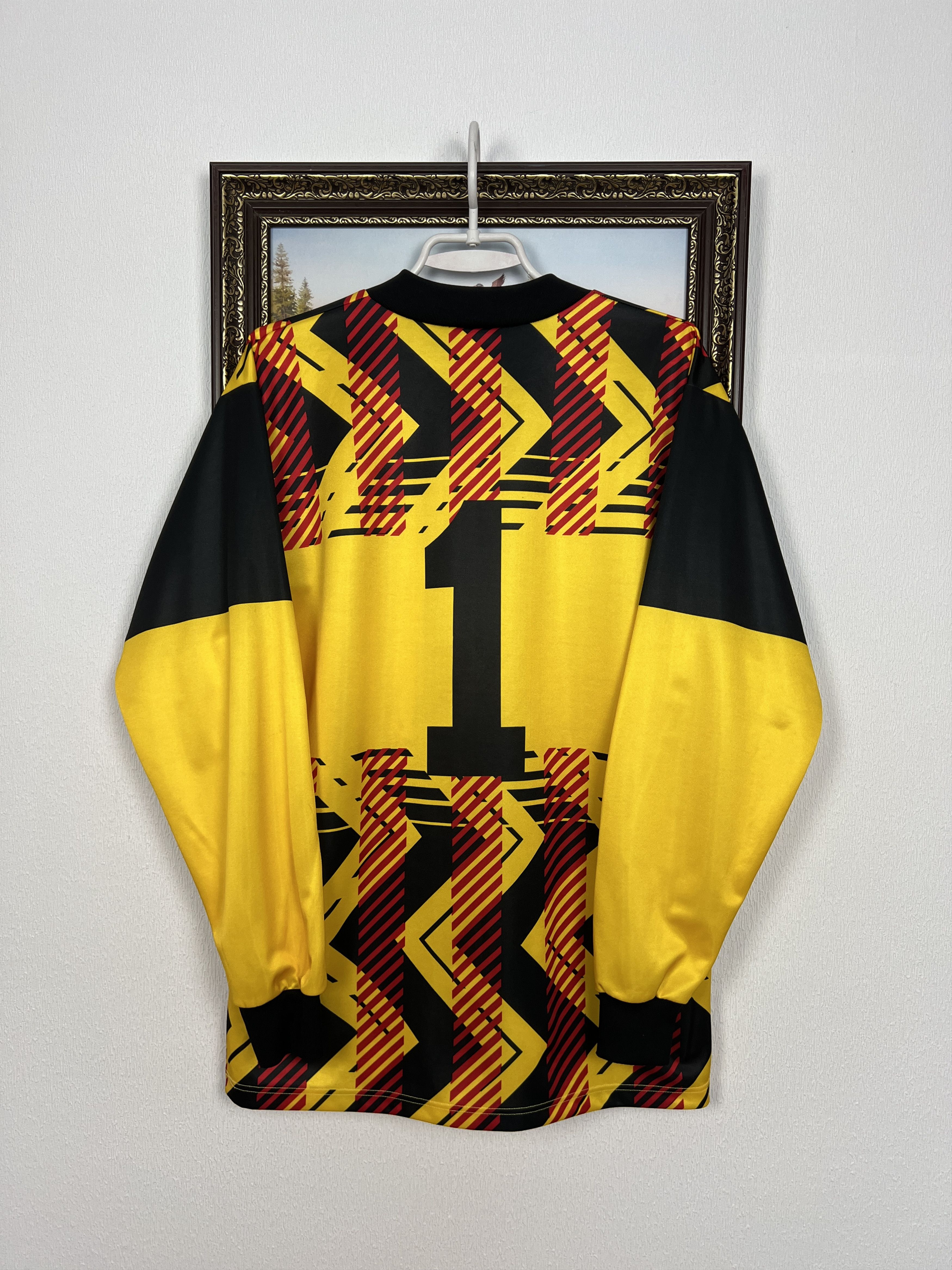 Adidas Vintage Adidas Nike Football Goalkeeper Template Tee Shirt Size US M / EU 48-50 / 2 - 10 Thumbnail