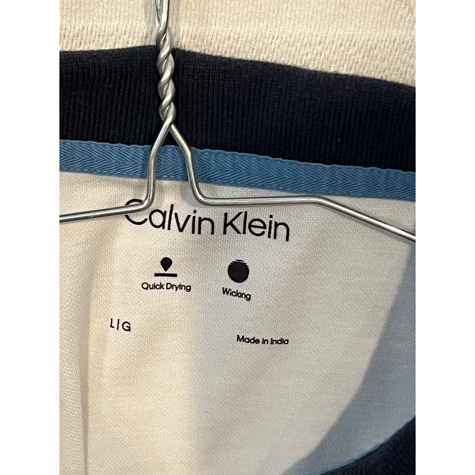 Calvin Klein Calvin Klein quick drying wicking Polo Shirt Mens L Size US L / EU 52-54 / 3 - 3 Thumbnail