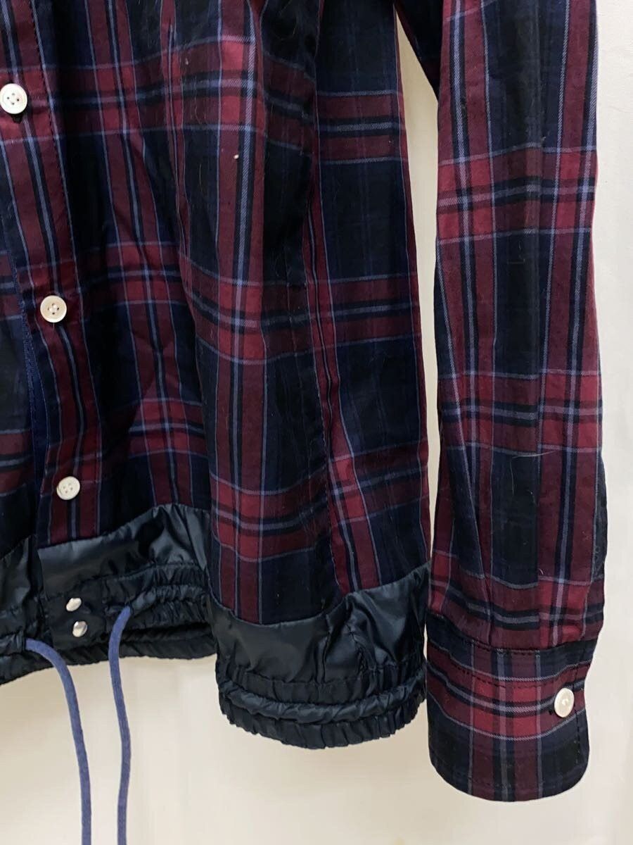 Sacai Flannel Button Up Shirt Size US M / EU 48-50 / 2 - 5 Thumbnail