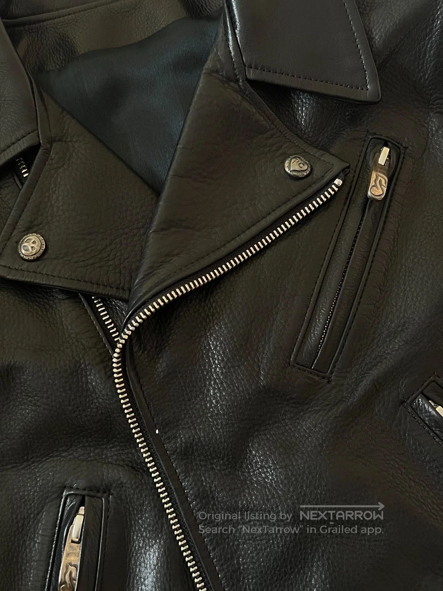 Porter Classic Porter Classic PC Riders Leather Jacket. Size XXS / US 00 / IT 34 - 5 Thumbnail