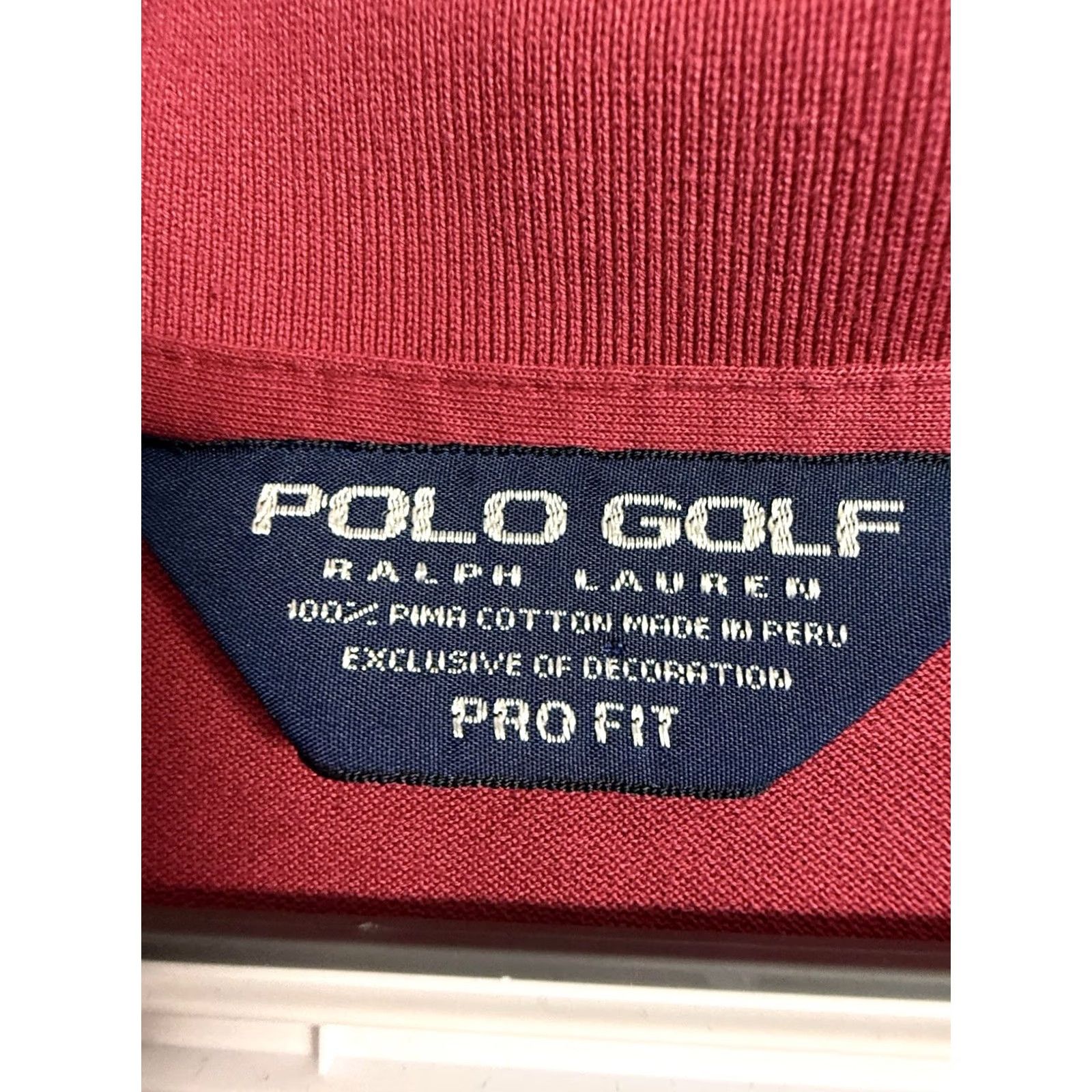Vintage Polo Golf Mens Long Sleeve Berry Shirt XXL Blue Pony Preppy Old Money Sporty Size US XXL / EU 58 / 5 - 5 Thumbnail