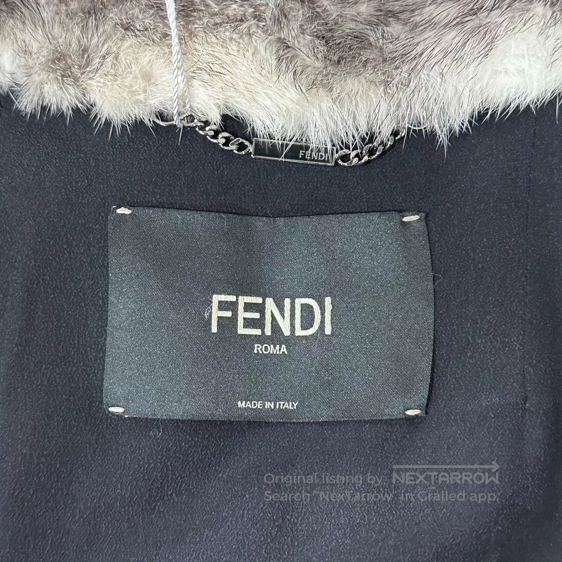 Fendi Fendi Gradient Mink Fur Coat. Size US XS / EU 42 / 0 - 6 Thumbnail