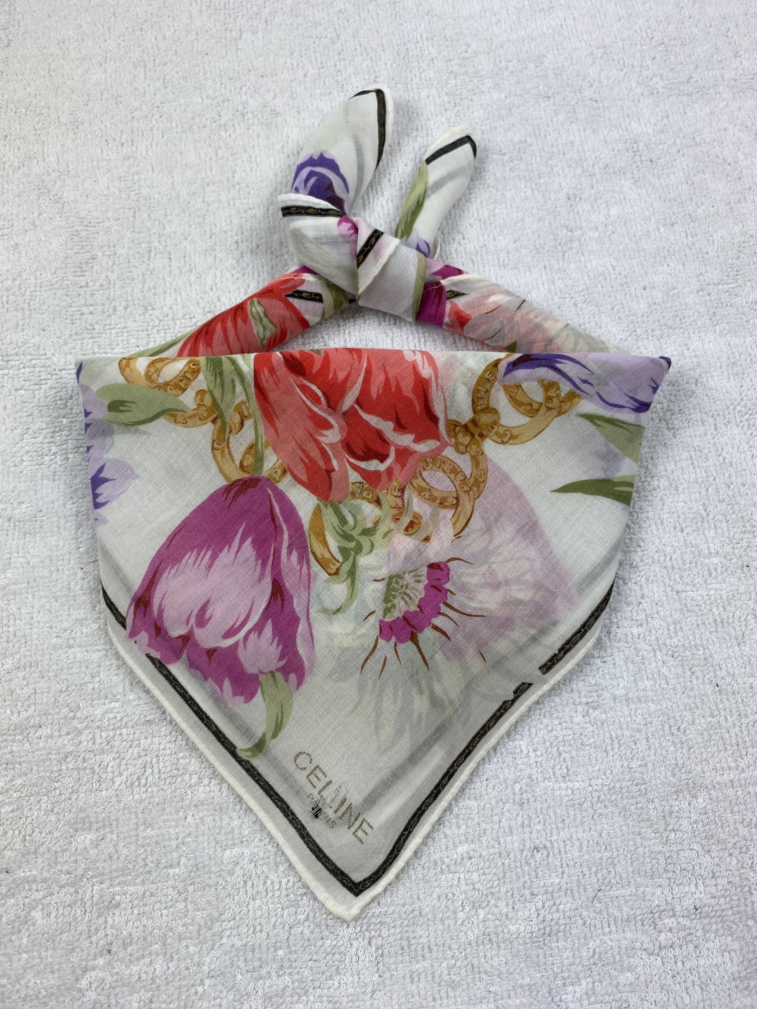 Celine Celine Handkerchief / Bandana / Neckerchief Size ONE SIZE - 2 Thumbnail