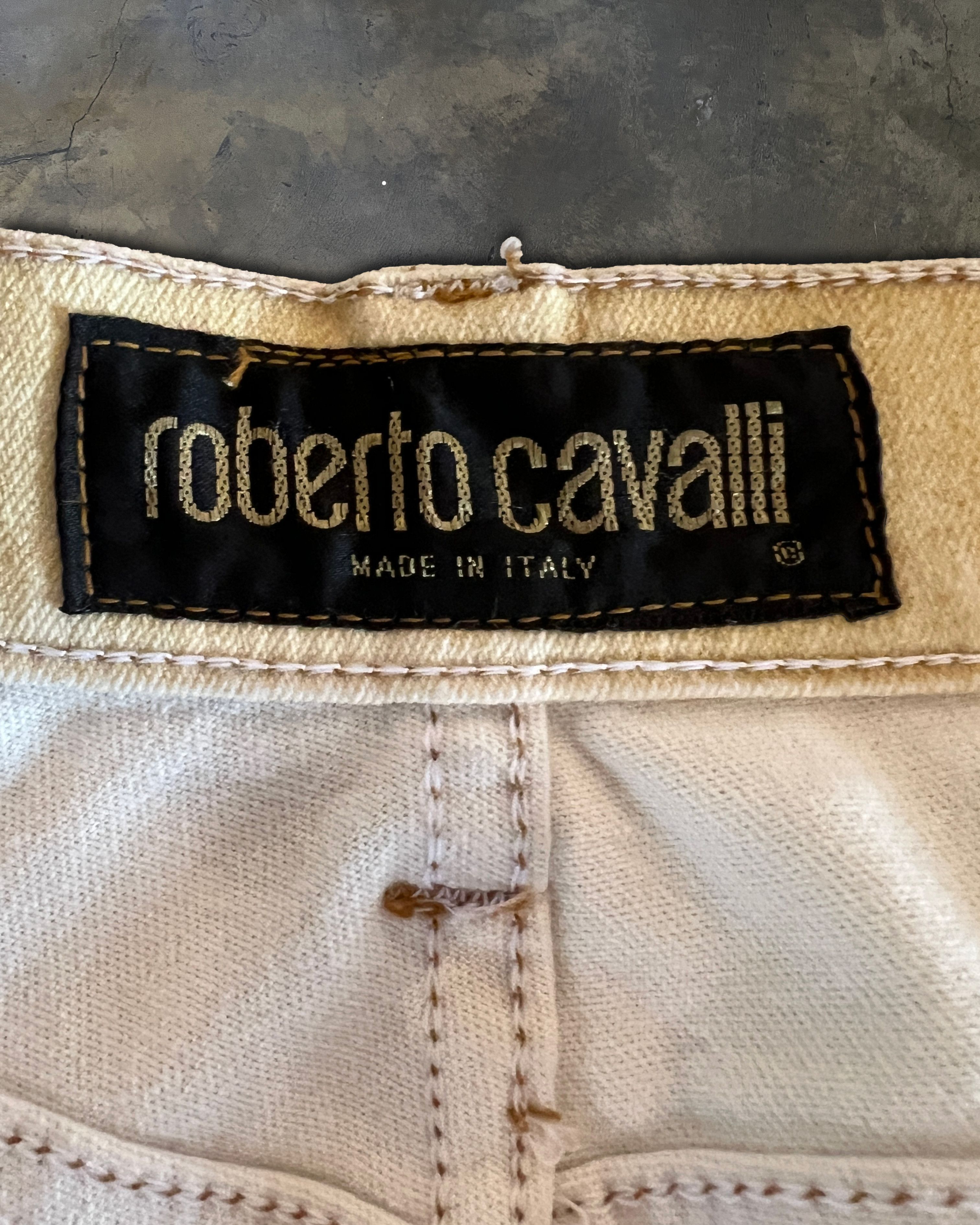 Roberto Cavalli ROBERTO CAVALLI RUNWAY FW1994 RENAISSANCE JEANS Size US 29 - 7 Thumbnail