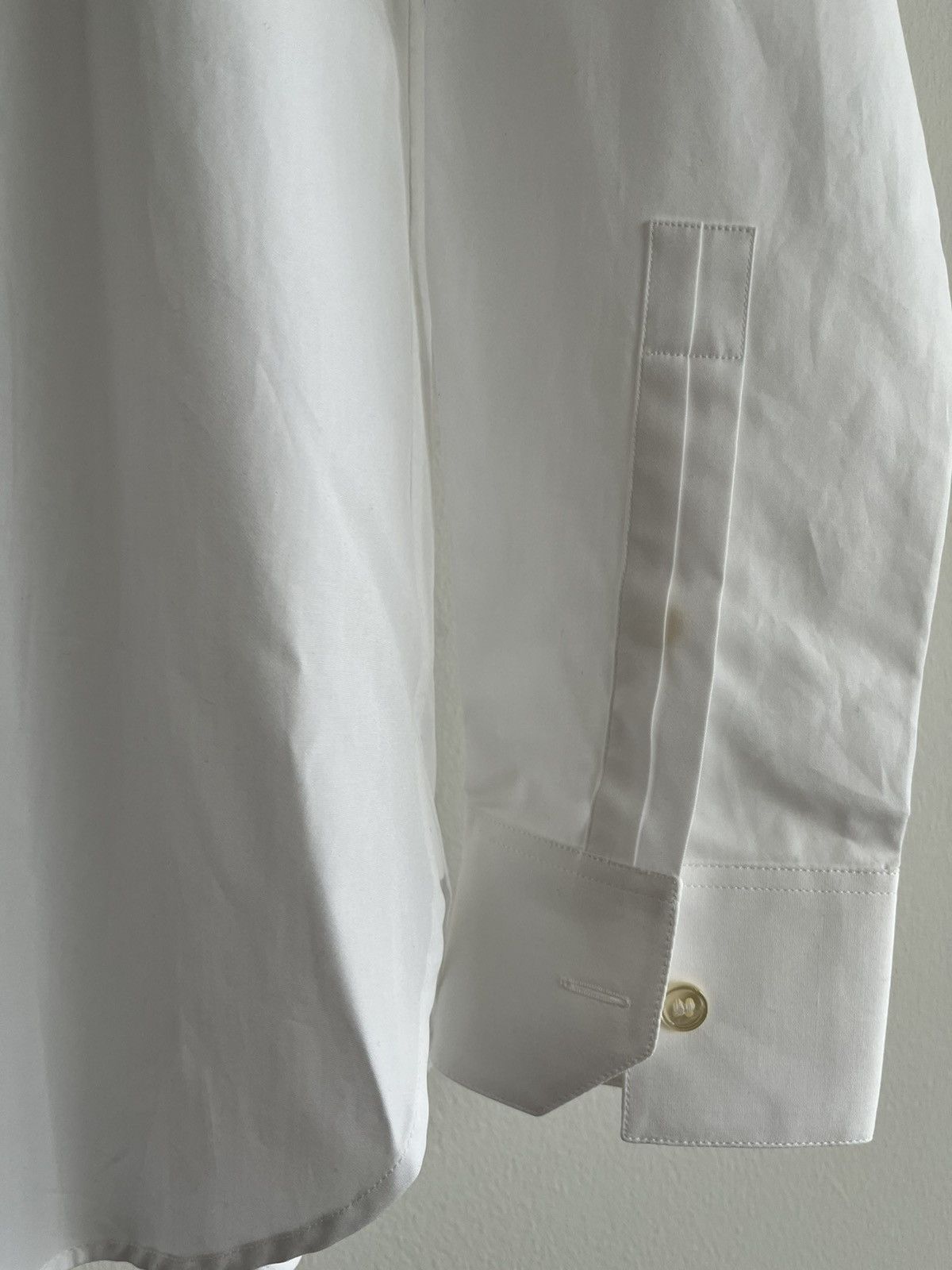 Hedi Slimane × Saint Laurent Paris × Yves Saint Laurent Super Rare Brand New Yves Hedi Skinny Collar Dressy Shirt Size US M / EU 48-50 / 2 - 20 Thumbnail