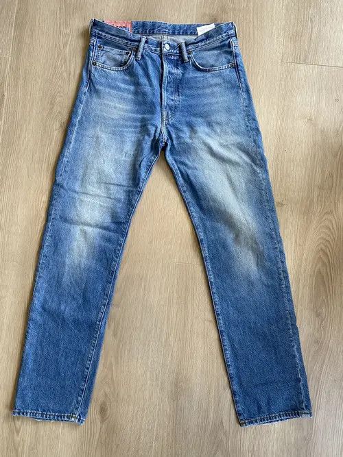 Acne Studios 30/32 - 1996 Mid Blue Trash Size US 30 / EU 46 - 4 Thumbnail