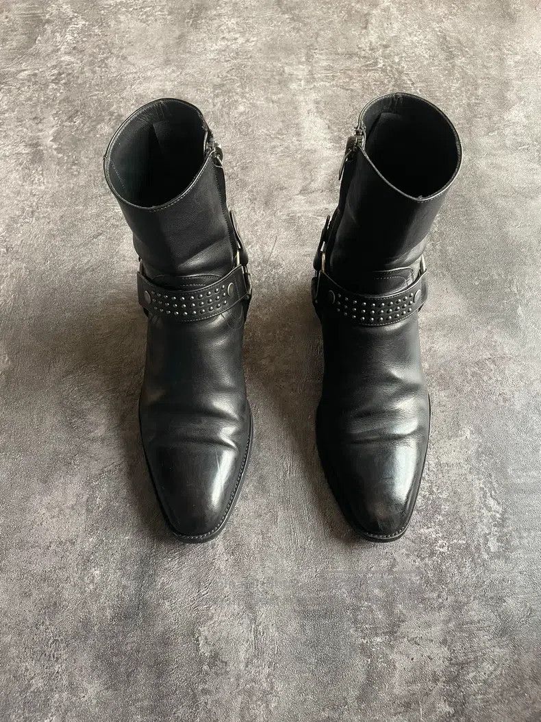 Saint Laurent Paris Saint Laurent Paris Studded Boots Size US 6 / EU 39 - 3 Thumbnail