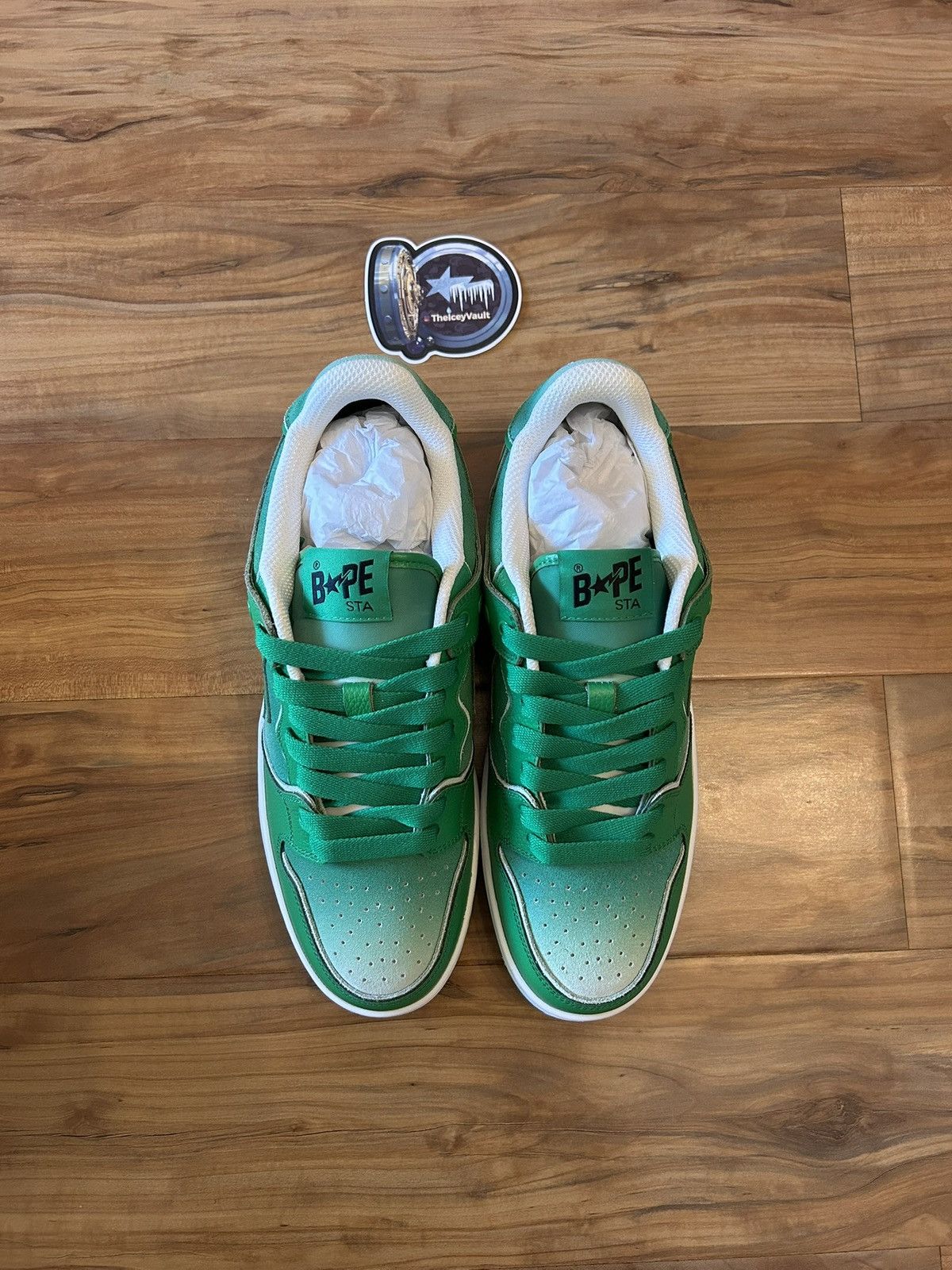 Bape NEW Bape Green Skatestas Size US 9.5 / EU 42-43 - 7 Thumbnail