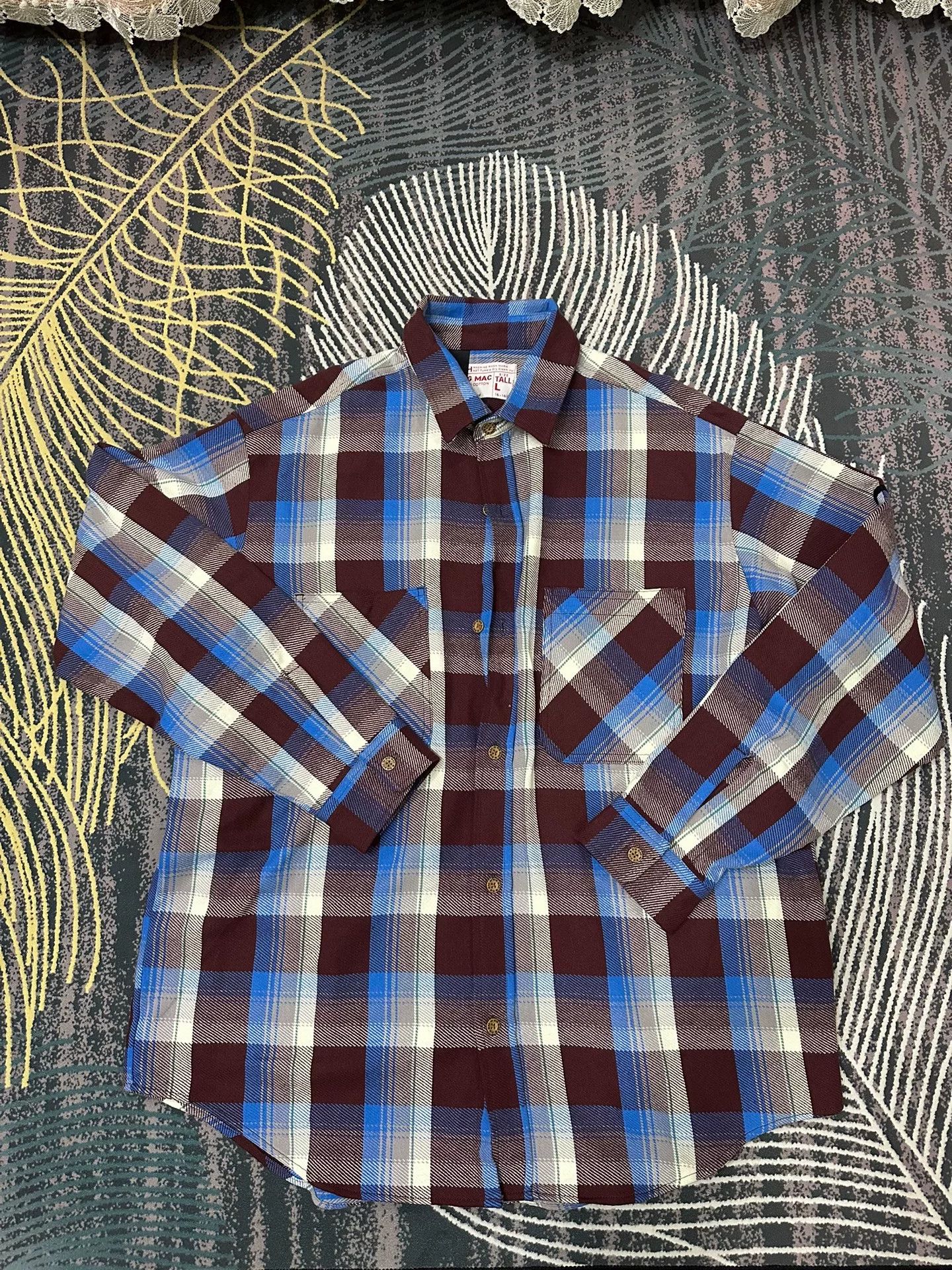 N.Hoolywood N.Hoolywood x Bic Mac Shit Flannel Shirt Size US XXS / EU 40 - 1 Thumbnail