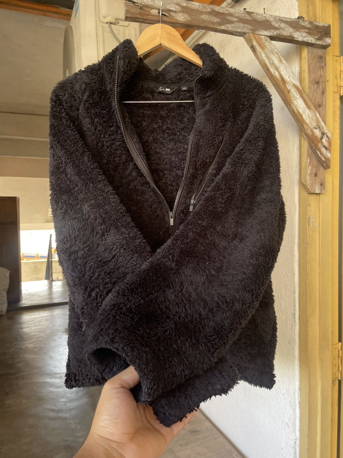 Needles Needles x Japanesebrand Minimalist Deep Pile Fleece Jacket Size US L / EU 52-54 / 3 - 9 Thumbnail