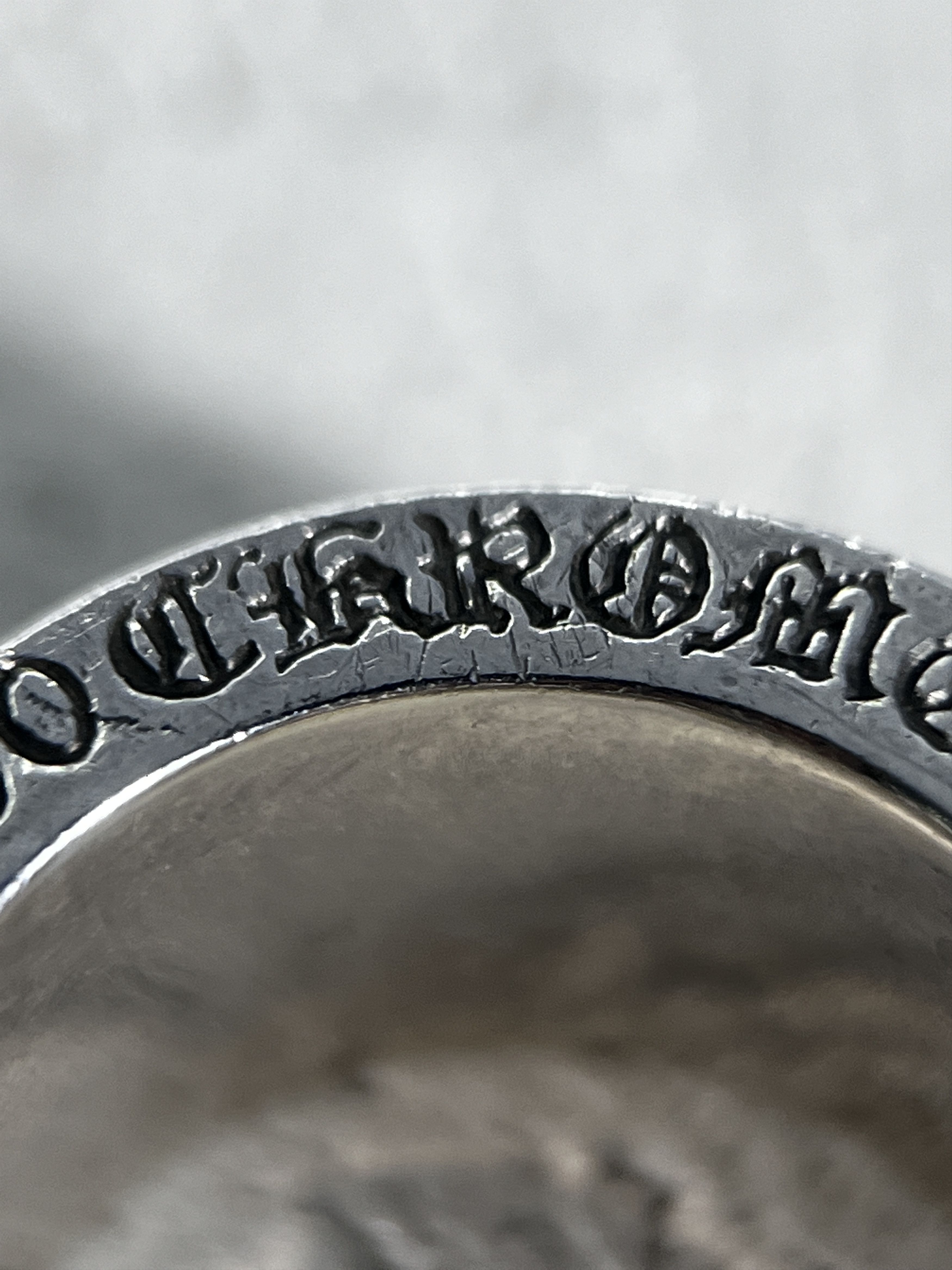 Chrome Hearts Chrome Hearts CH Plus motif Cross Spinner Ring Silver Size ONE SIZE - 7 Thumbnail
