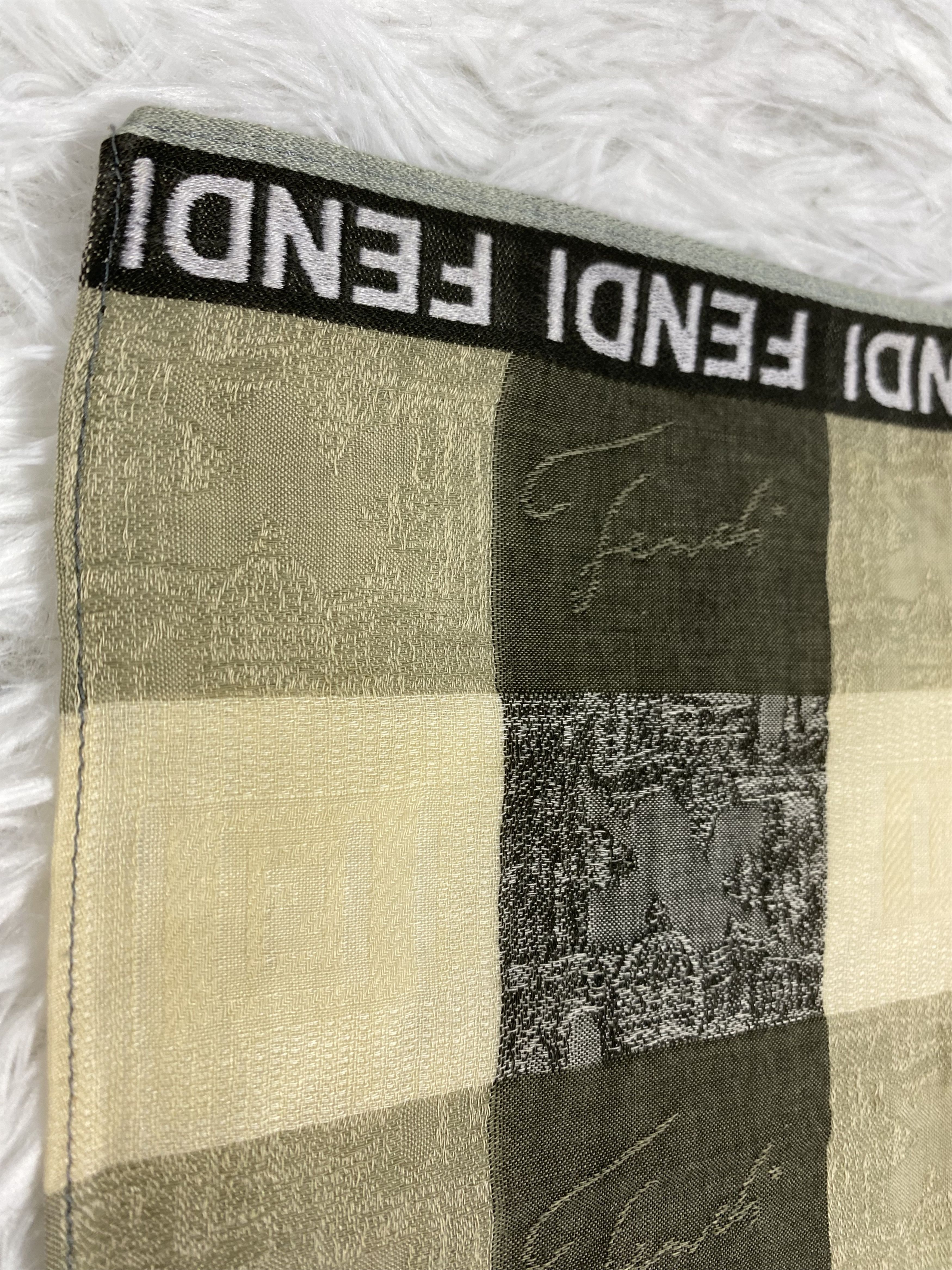 Vintage Vintage Fendi Handkerchief PH0102 Size ONE SIZE - 5 Thumbnail