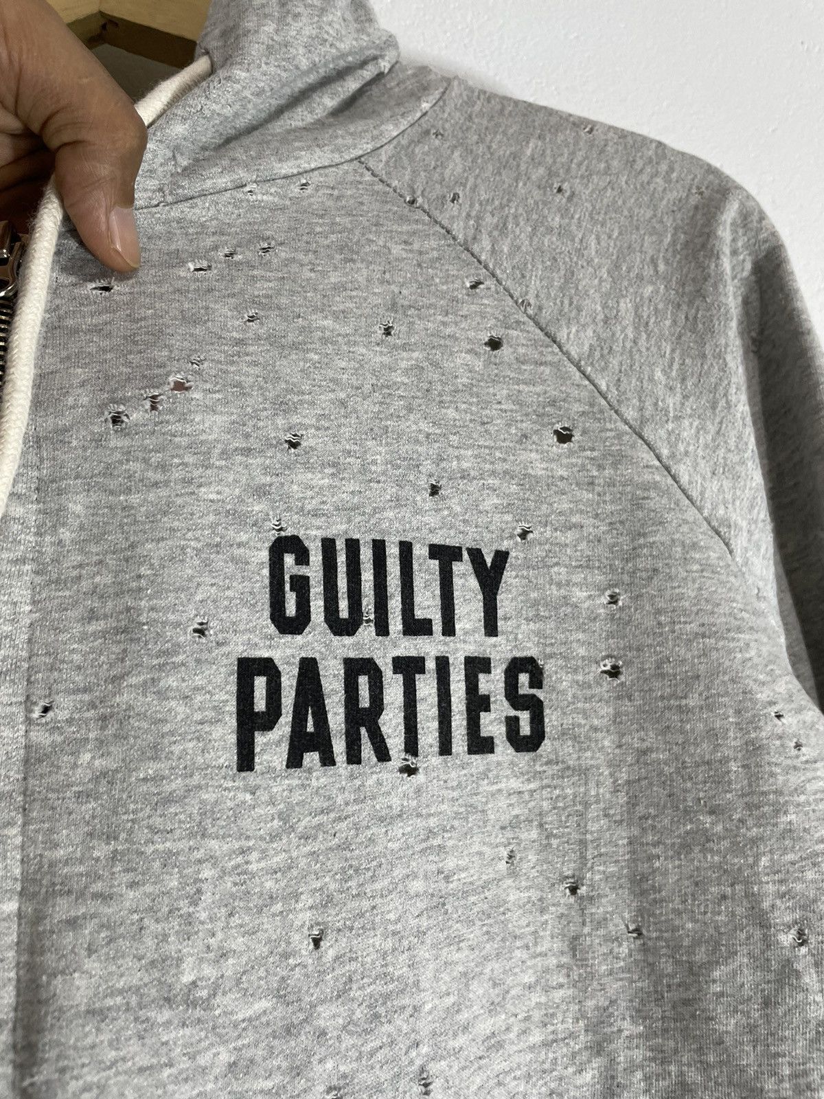 Hysteric Glamour Japanese Guilty Parties Distressed hoodie Size US S / EU 44-46 / 1 - 7 Thumbnail