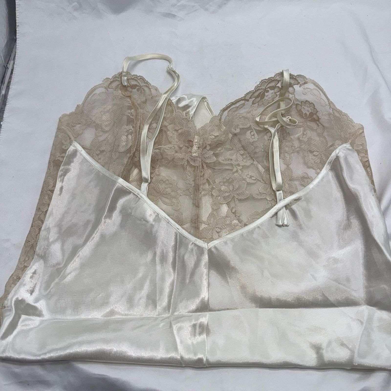 Victoria's Secret VTG gold tag Victorias Secret one piece neglige Size ONE SIZE - 3 Thumbnail