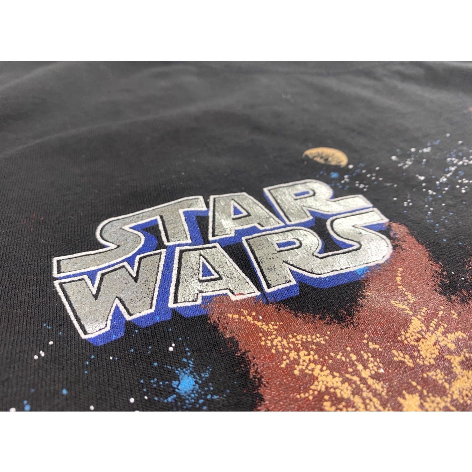 Disney VINTAGE Walt Disney Men’s Star Wars T-Shirt L Black Crew Neck Short Sleeve Disney World - 100% Cotton - Pre-owned in excellent condition Mens Size US L / EU 52-54 / 3 - 4 Thumbnail