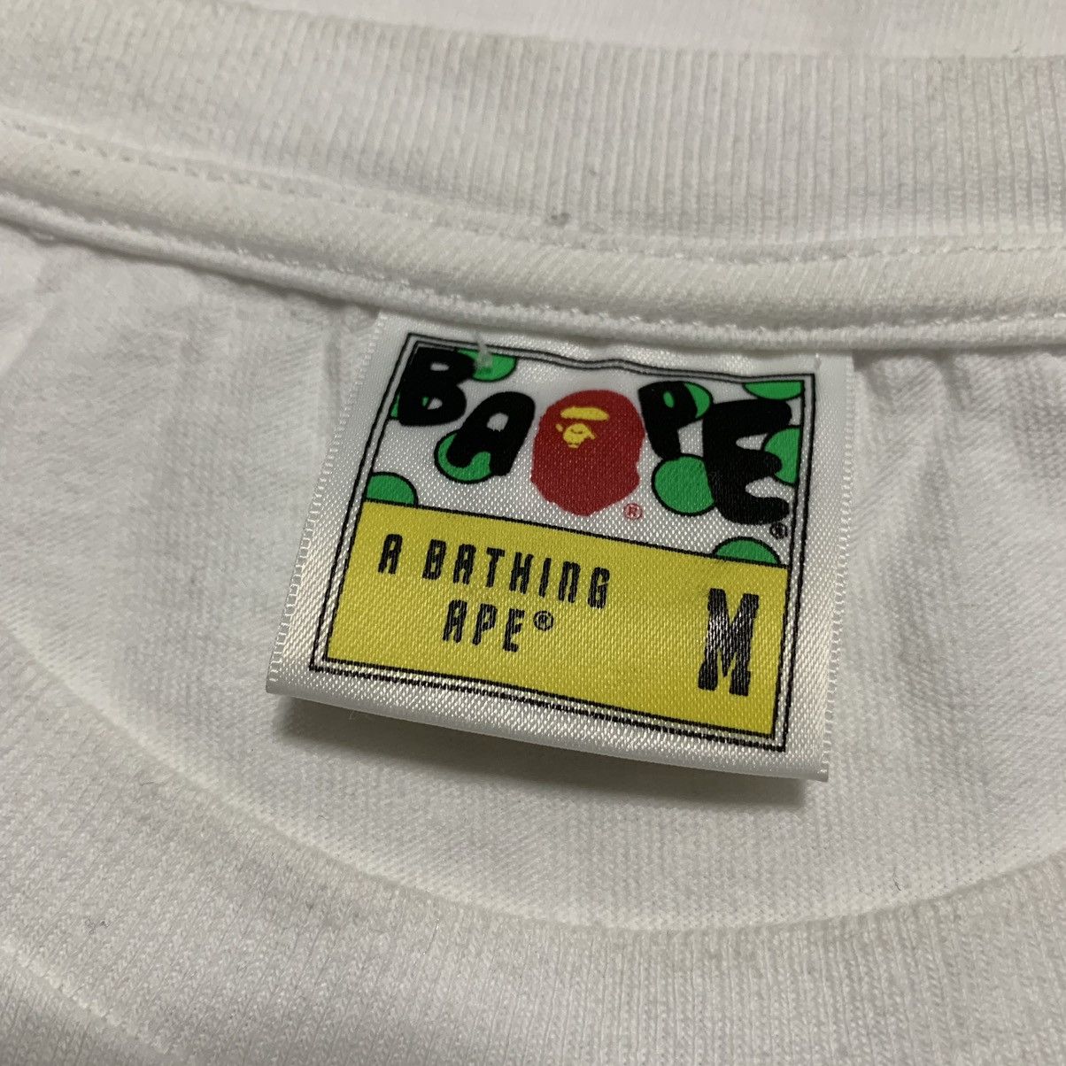 Bape Bape Medium Big Ape Head Tie Dye White Tee Size US M / EU 48-50 / 2 - 6 Thumbnail