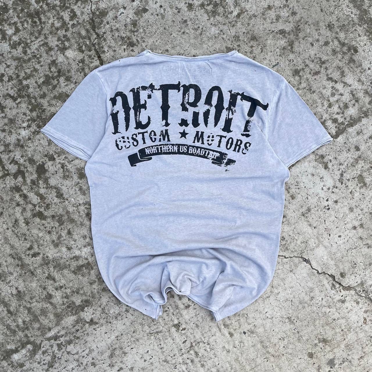 POST ARCHIVE FACTION (PAF) Vintage Detroit T-shirts Grunge Tee Moto Y2K 00s Avantgarde Size US M / EU 48-50 / 2 - 2 Thumbnail