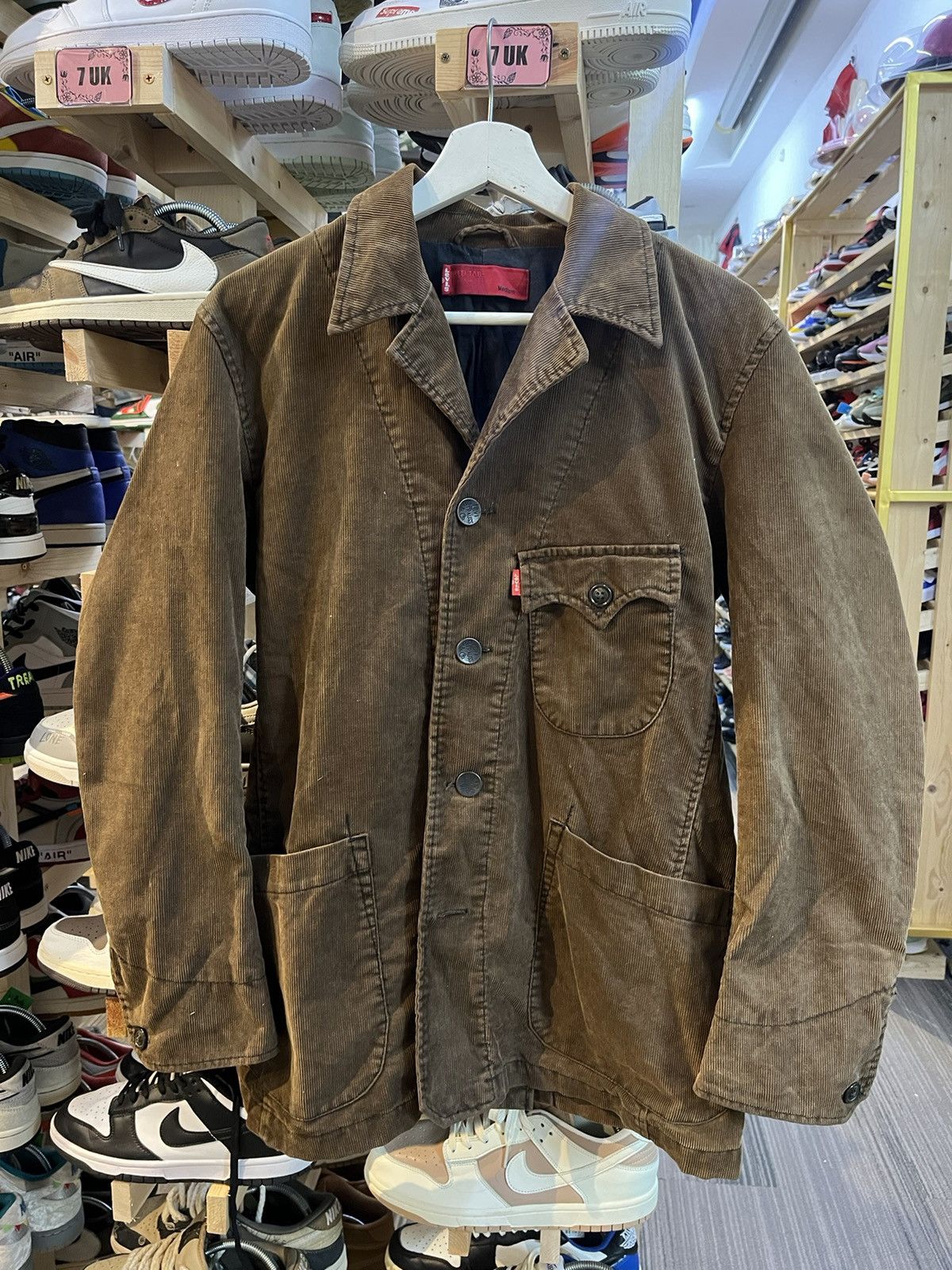 Levi's × Levi's Vintage Clothing × Vintage 🔥Vintage Levi's Corduroy Coat Jacket Size US M / EU 48-50 / 2 - 1 Thumbnail
