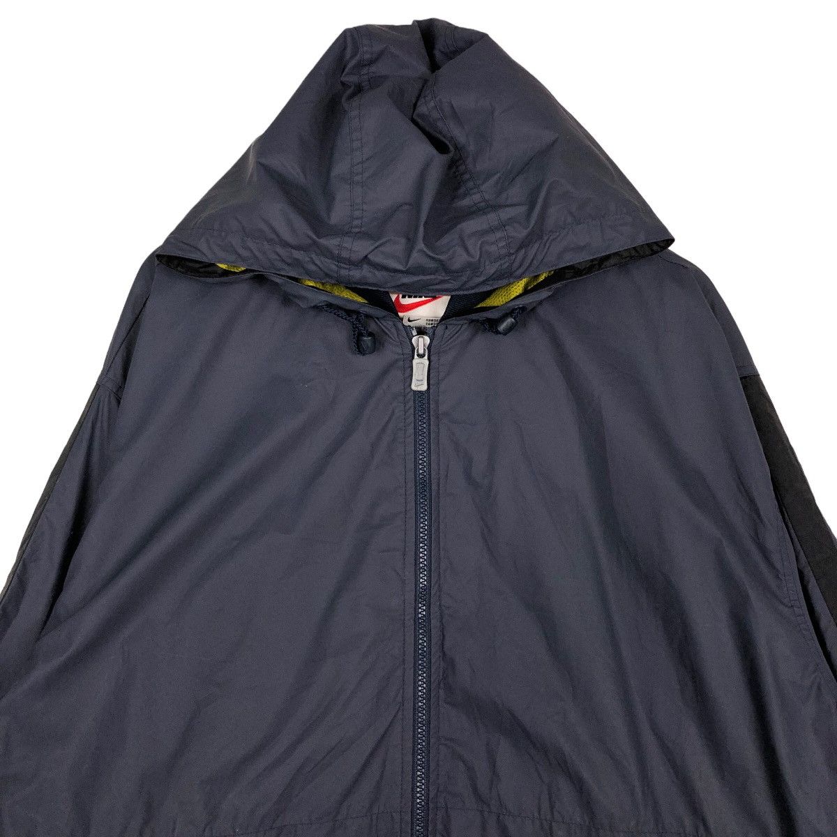 Nike 🔥Vintage Nike Big Swoosh Light Jacket Anorak Pull Over Size US XL / EU 56 / 4 - 3 Thumbnail