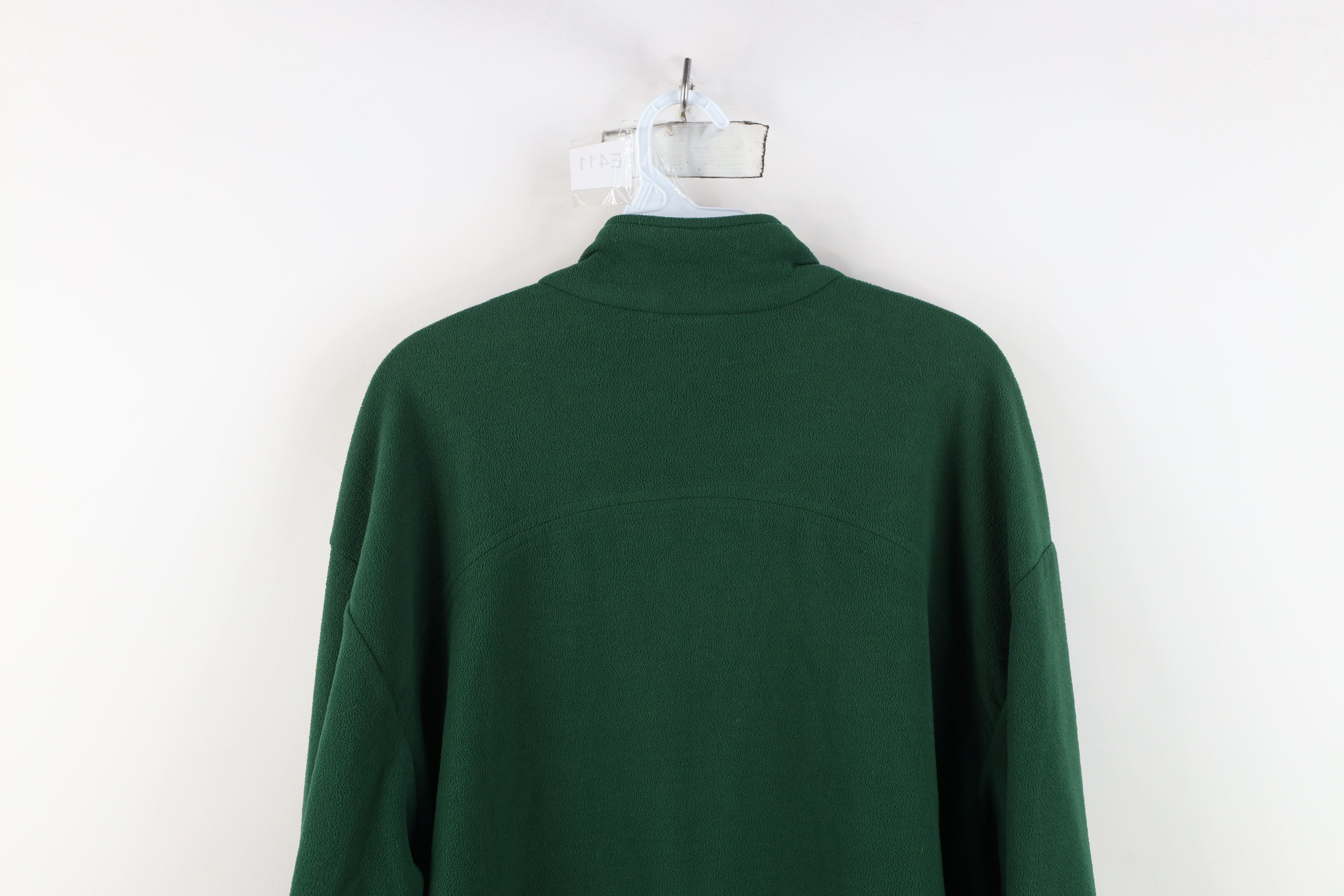 Adidas Vintage Adidas Dame University Full Zip Fleece Jacket Green Size US L / EU 52-54 / 3 - 15 Thumbnail