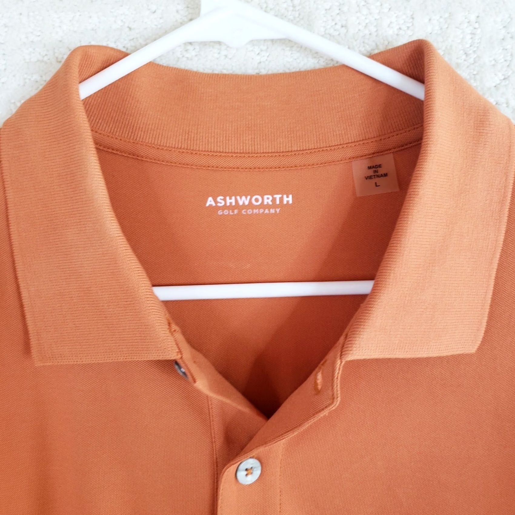 Vintage VINTAGE Ashworth Polo Shirt Mens XL Orange Sanctuary Golf Course Cat Island Size US XL / EU 56 / 4 - 4 Thumbnail