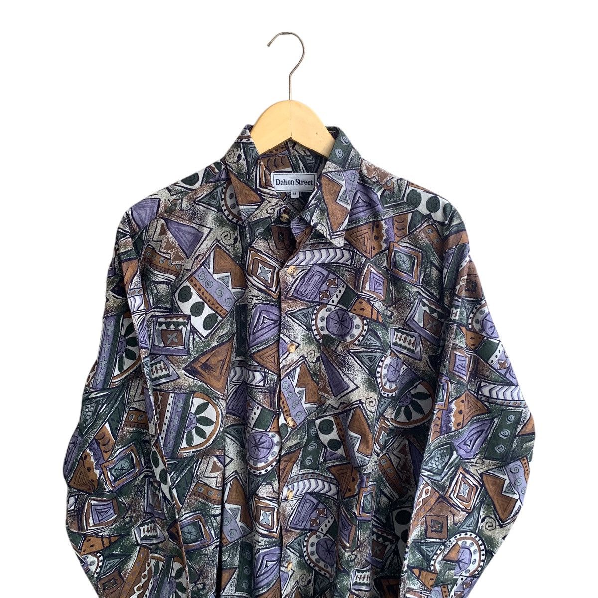 Japanese Brand × Vintage Vintage dalton street shirts full print art Size US L / EU 52-54 / 3 - 1 Thumbnail