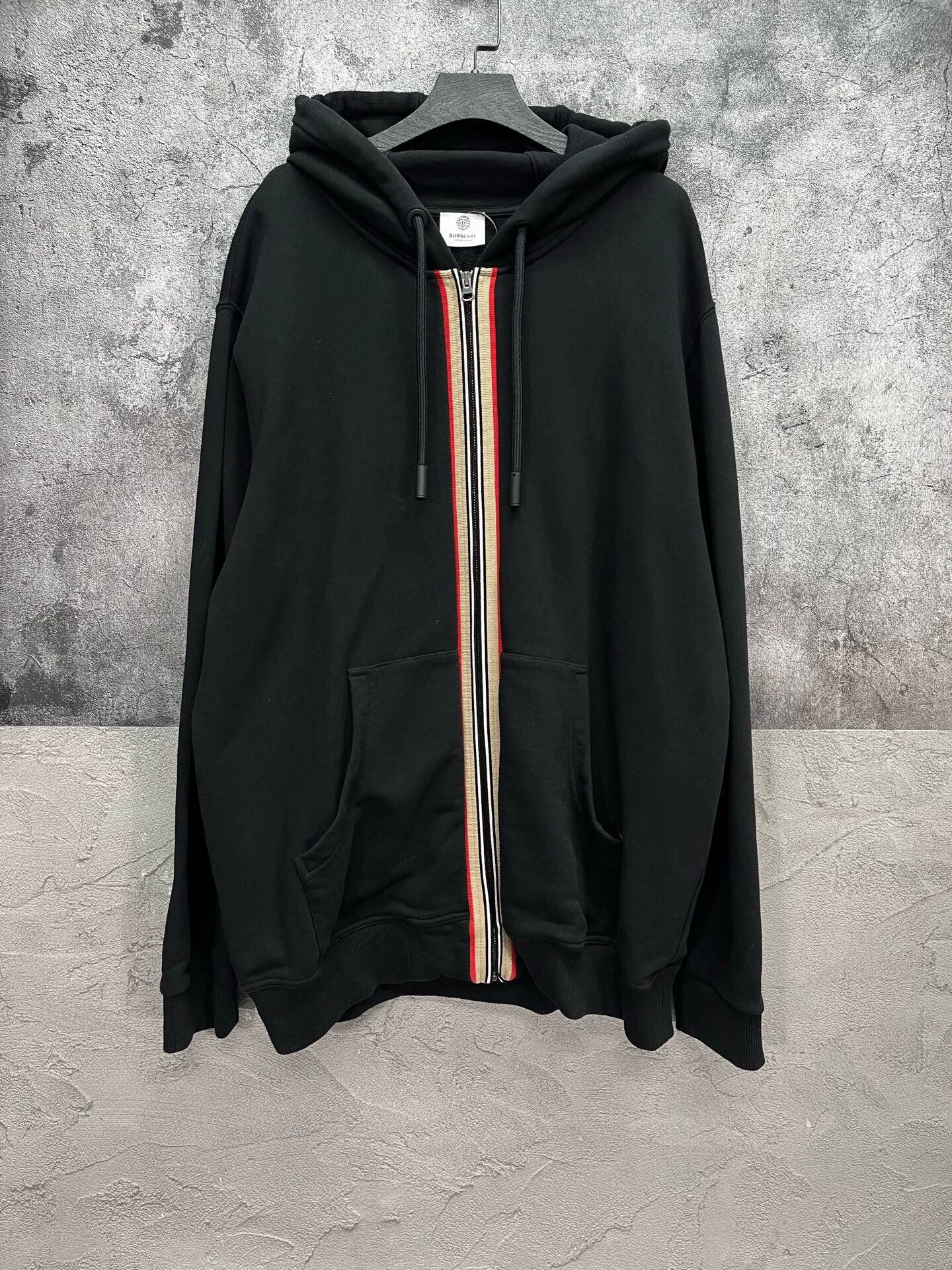 Burberry Burberry Striped Hooded Jacket L 99 New Size US L / EU 52-54 / 3 - 1 Thumbnail