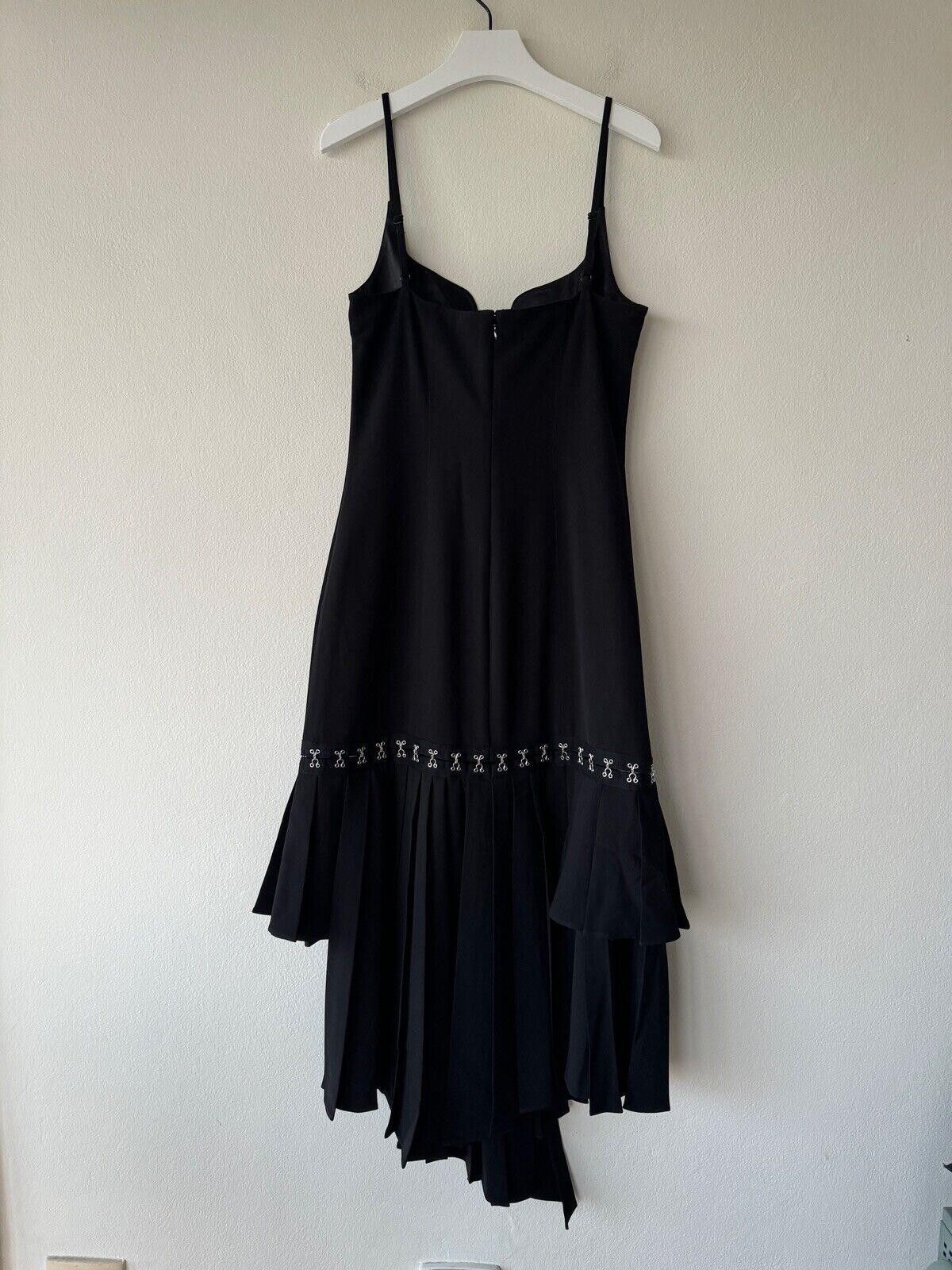 rokh new H&M HM Rokh Hwang 6 34 xs black Layered Skirt Dress Size XS / US 0-2 / IT 36-38 - 3 Thumbnail