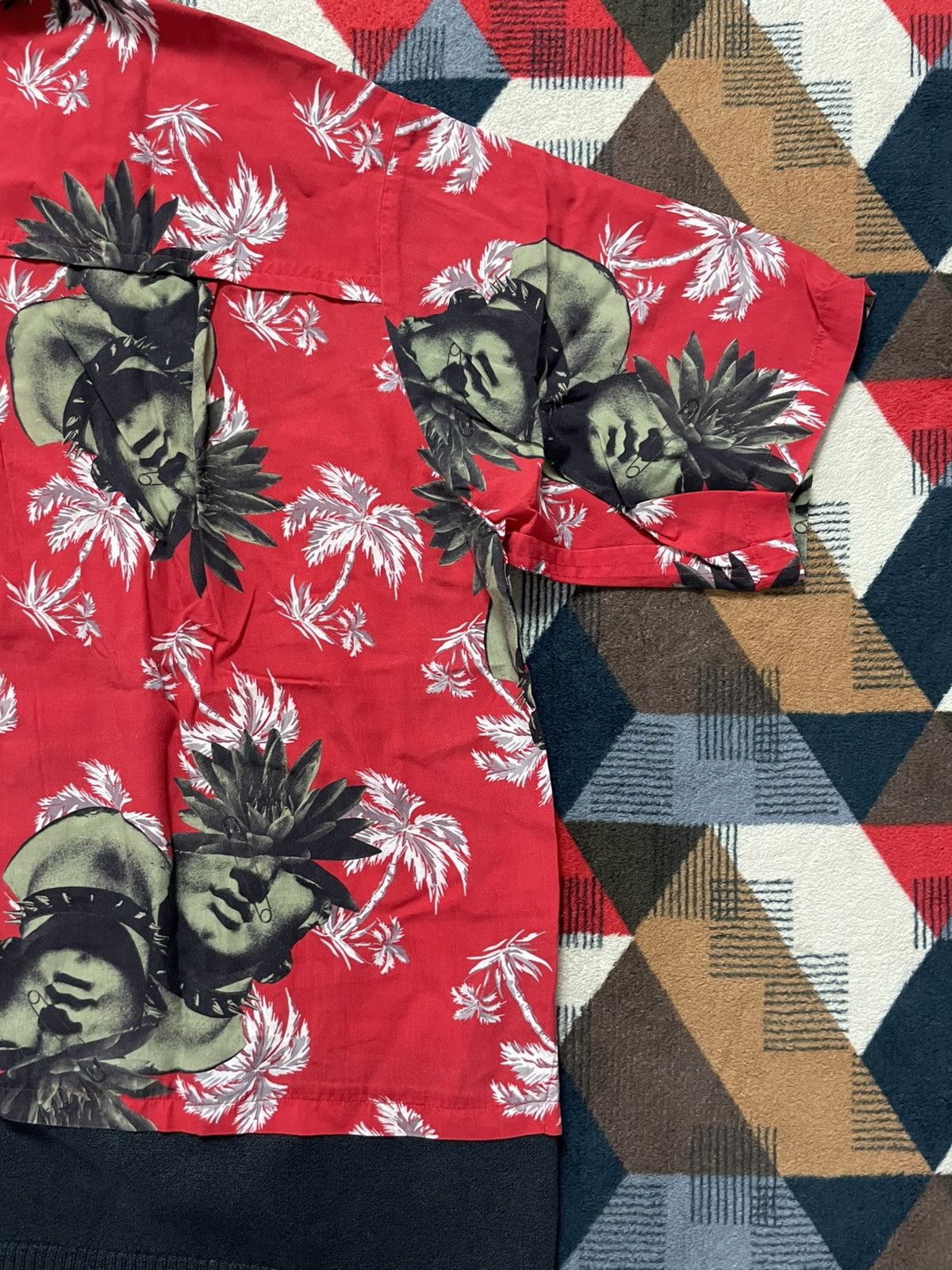 Undercover Undercover Hawaiian Shirt Knit Hem Size US L / EU 52-54 / 3 - 9 Thumbnail