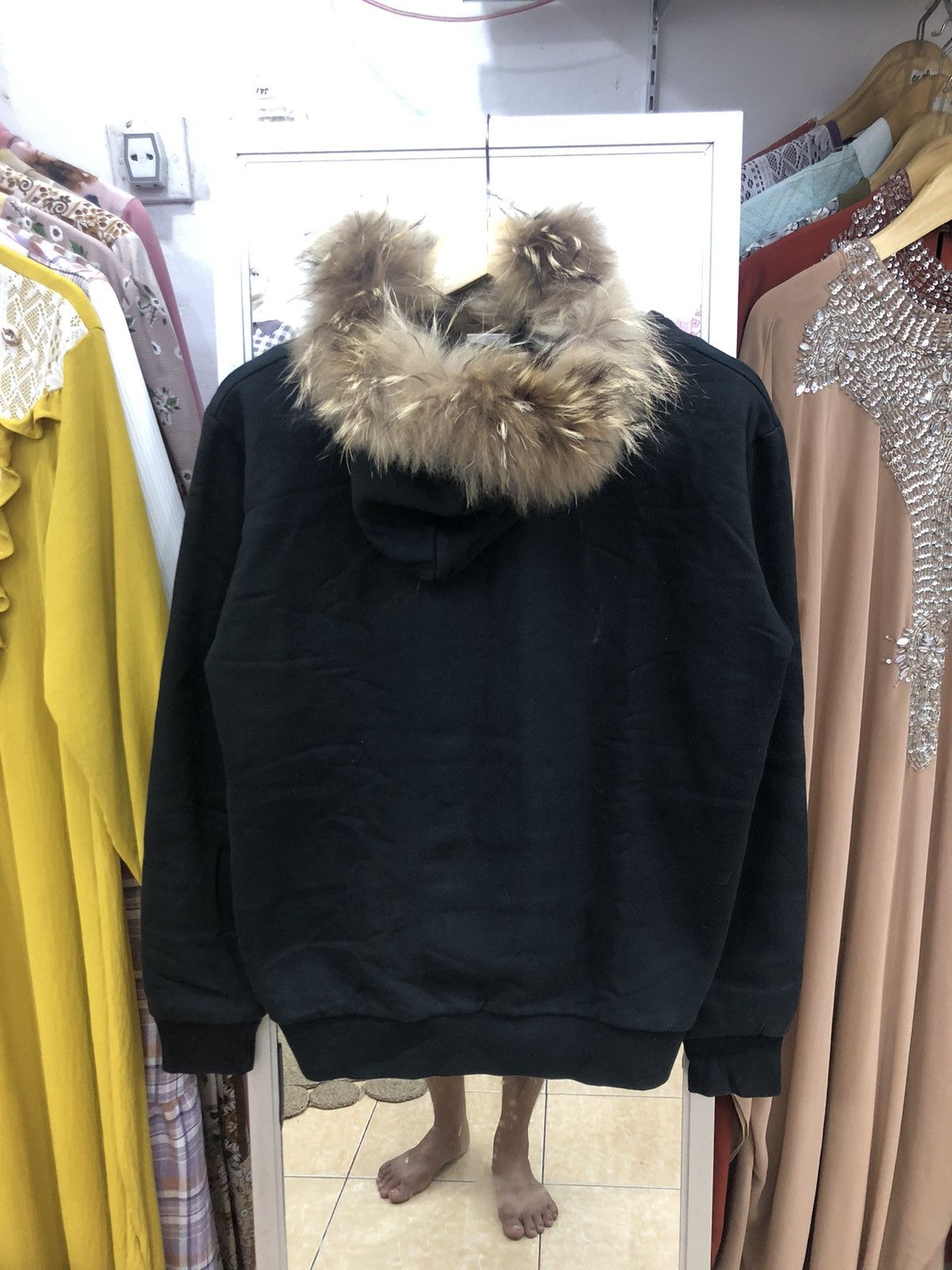 If Six Was Nine × Le Grande Bleu (L.G.B.) Canleap Fur Hoodie Sherpa Ifsixwasnine LGB style Size US M / EU 48-50 / 2 - 5 Thumbnail
