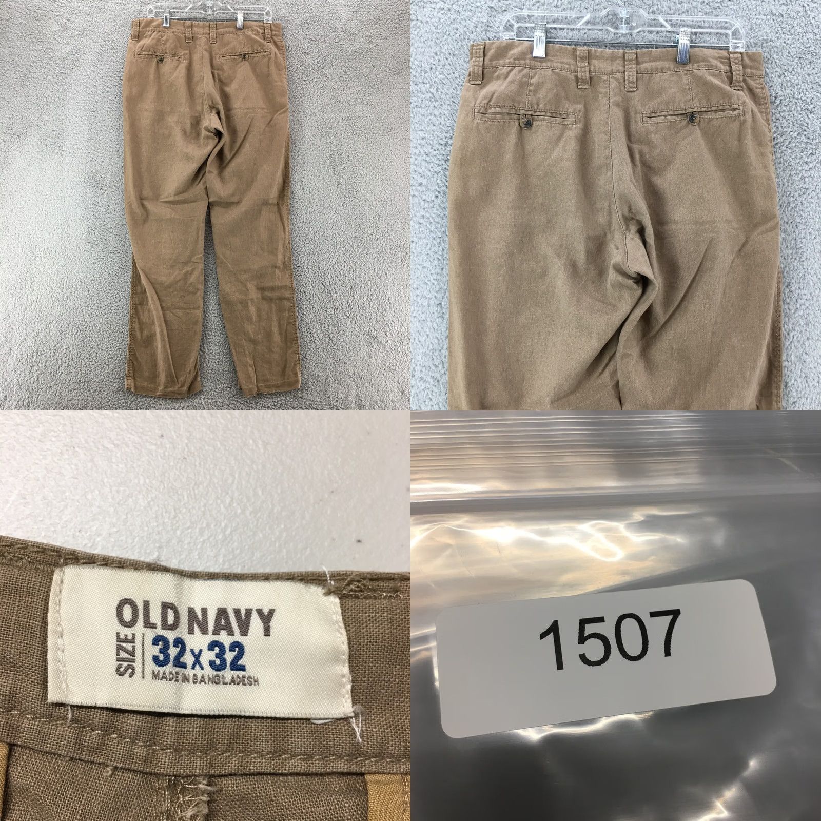 Old Navy Old Navy Pants Mens 32x32 Brown Flat Front Straight Leg Mid Rise Zip Fly Casual Size US 32 / EU 48 - 8 Thumbnail