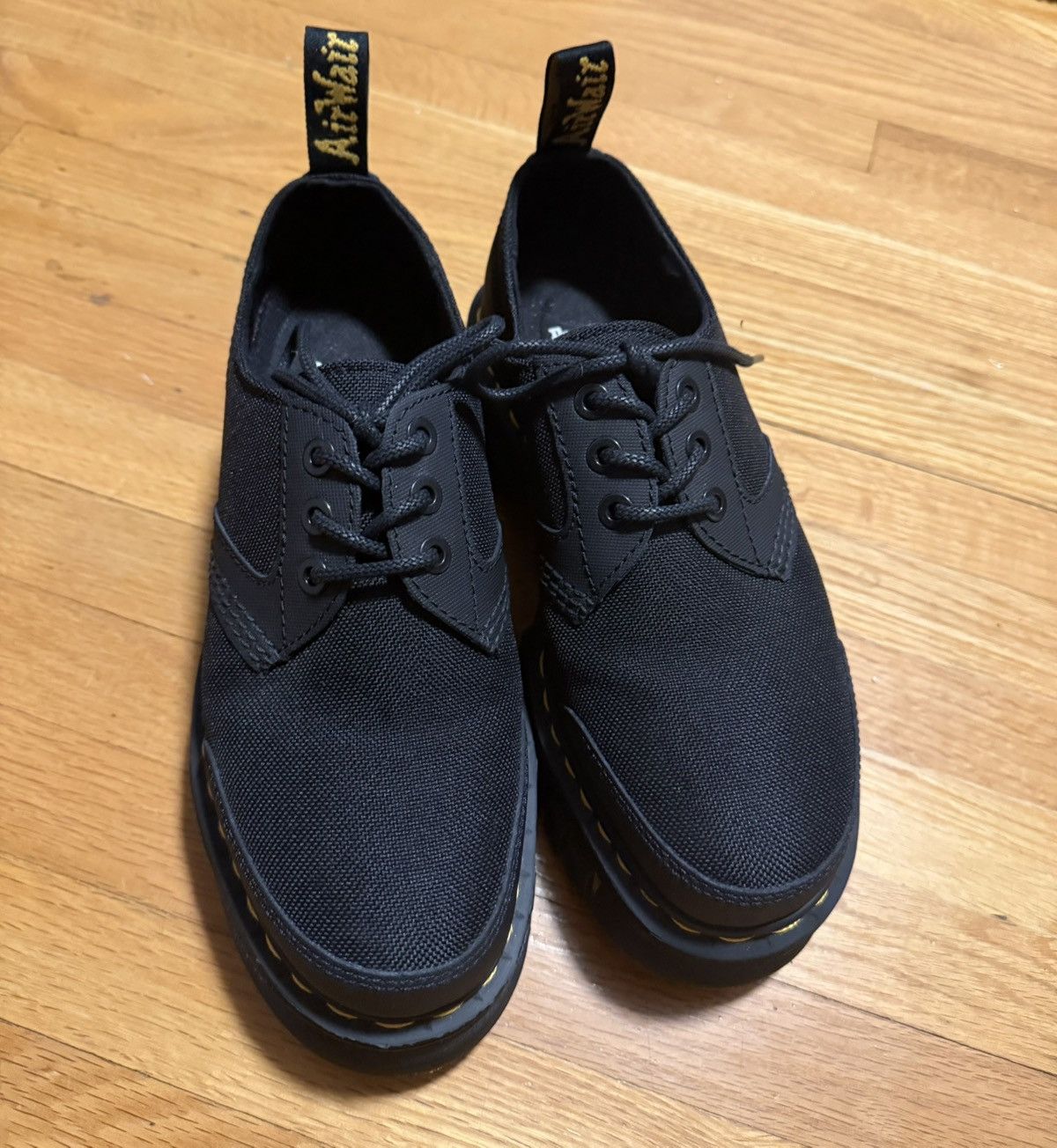 Dr. Martens Dr. Martens Audrick Poly & Leather Platform Shoes Size US 9 / IT 39 - 1 Thumbnail
