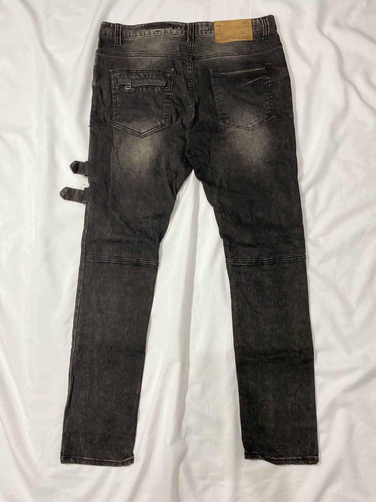 If Six Was Nine ILDF Bondage Jeans Obelisk Street Punk Denim Size US 32 / EU 48 - 5 Thumbnail