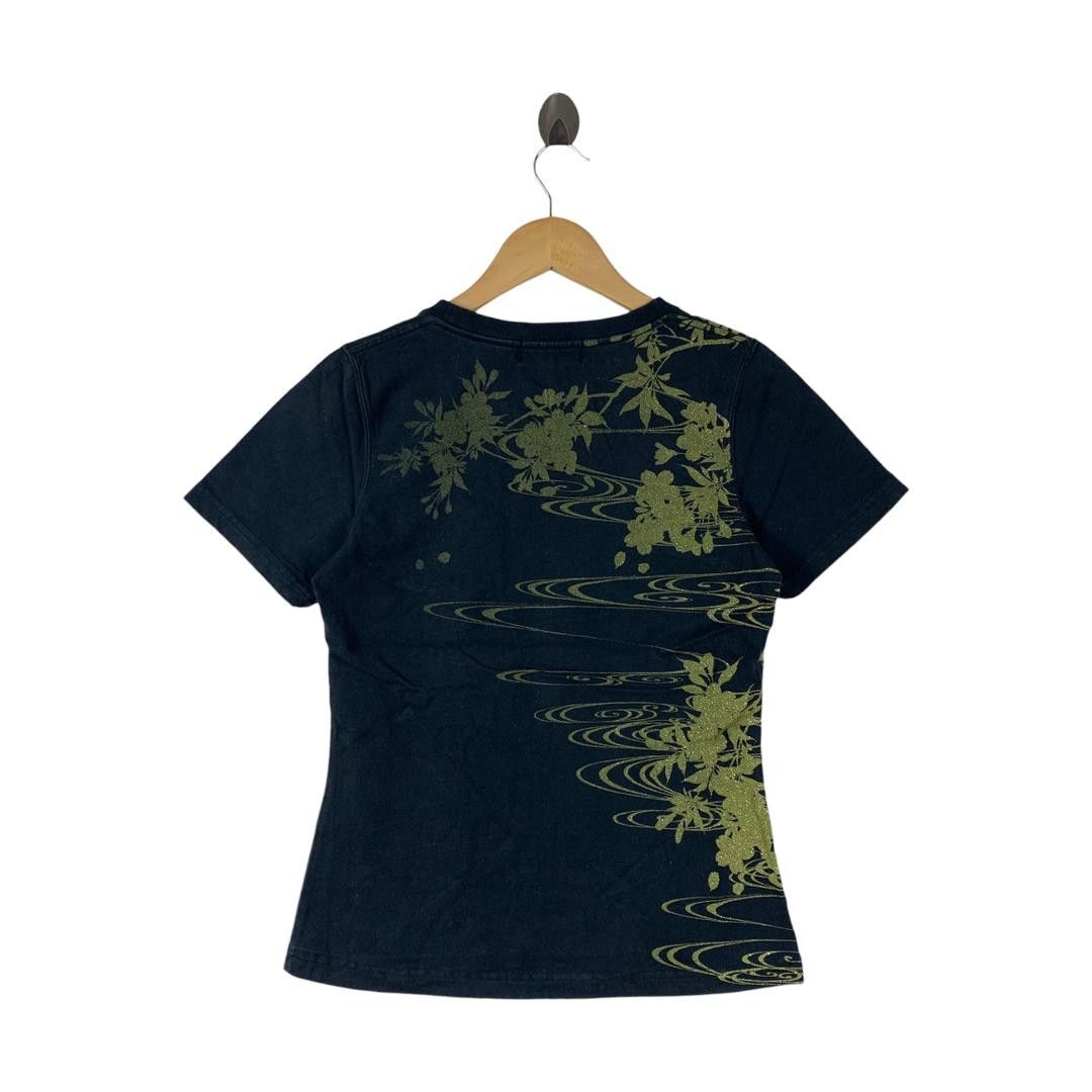 Karakuri Tamashii KARAKURI TAMASHI japanese culture embroidery women tee Size S / US 4 / IT 40 - 4 Thumbnail