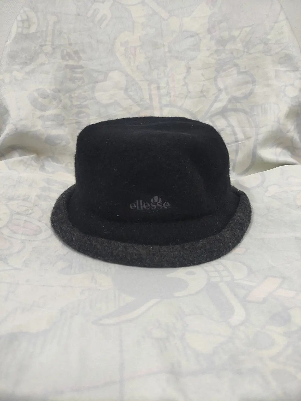 Ellesse × Vintage ELLESSE VINTAGE WOOL BUCKET HAT Size ONE SIZE - 8 Thumbnail
