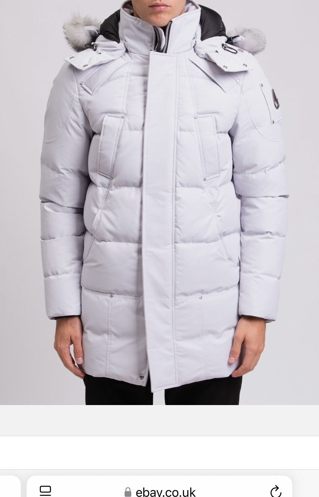 Moose Knuckles MOOSE KNUCKLES Down Quilted Coat Size S White Size US S / EU 44-46 / 1 - 2 Thumbnail