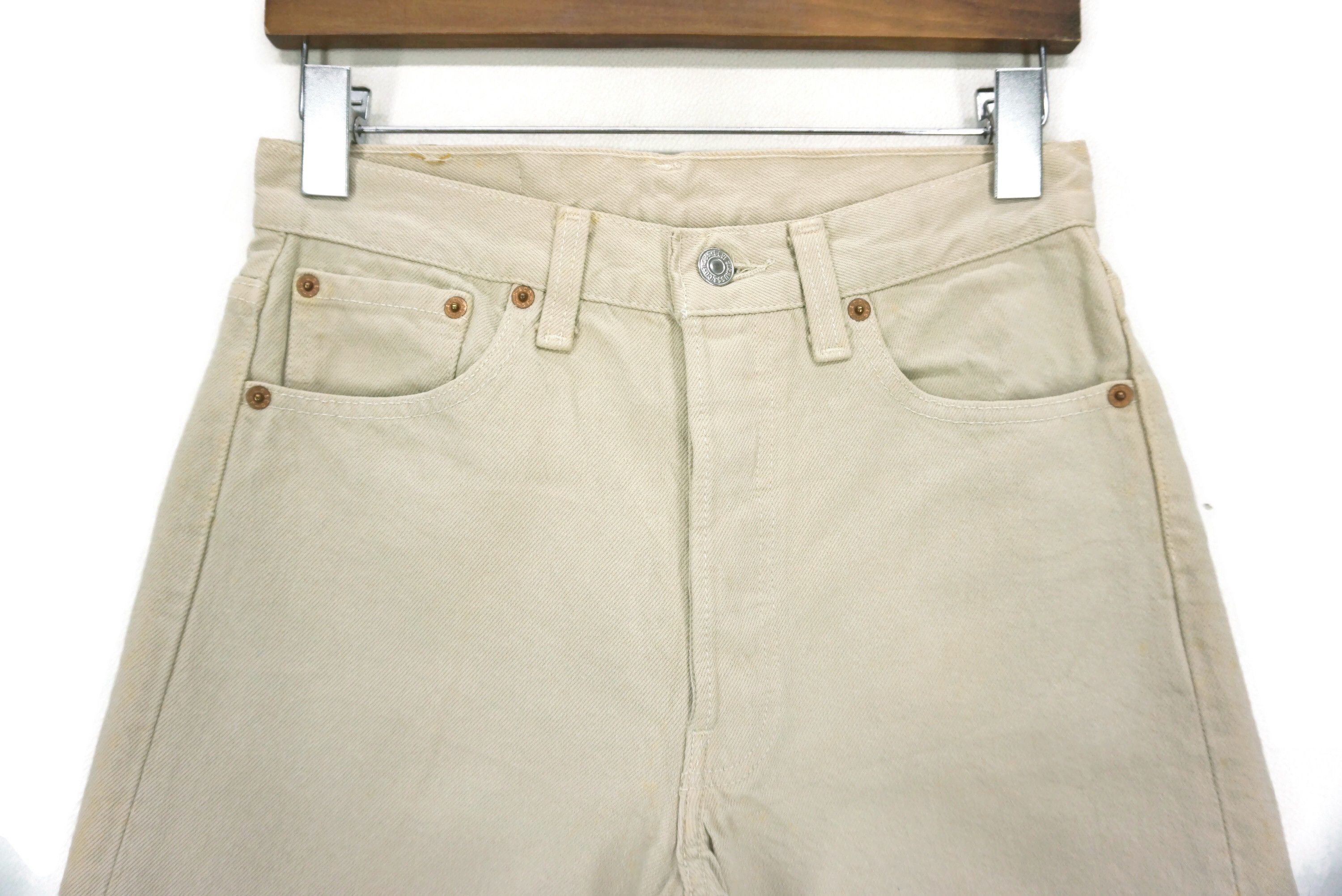 Levi's Vintage Levi's 501-0651 Jeans Size W29xL25.5 Cropped Denim Size US 29 - 3 Thumbnail