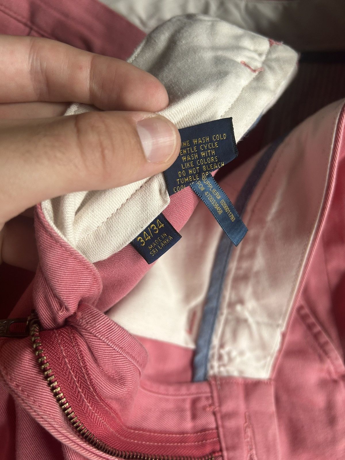 Polo Ralph Lauren Polo Ralph Lauren Classic Fit Pants Solid Size 34 Japanese Size US 34 / EU 50 - 12 Thumbnail
