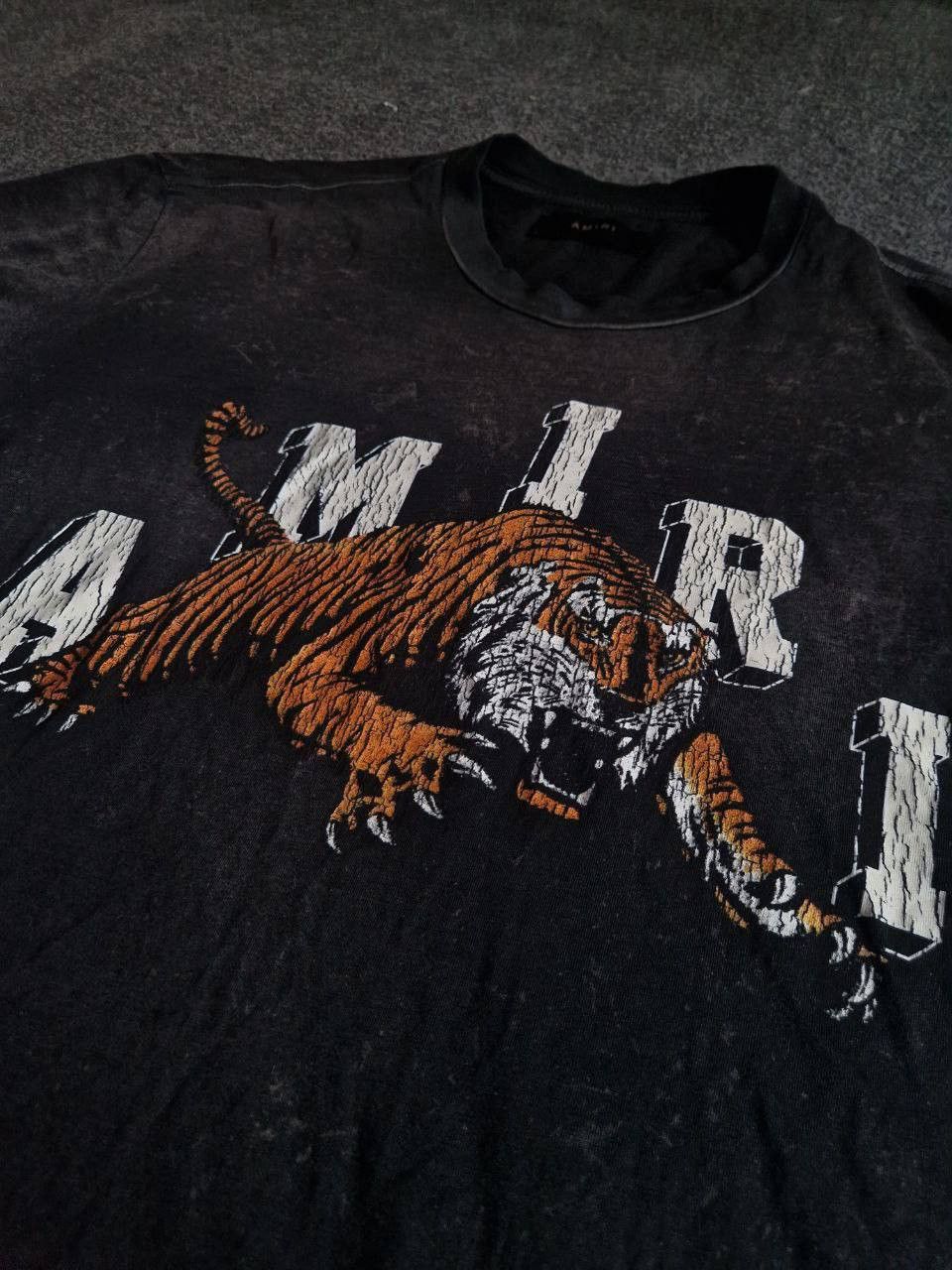 Amiri Amiri Vintage Tiger T-shirt Size US XXL / EU 58 / 5 - 2 Thumbnail